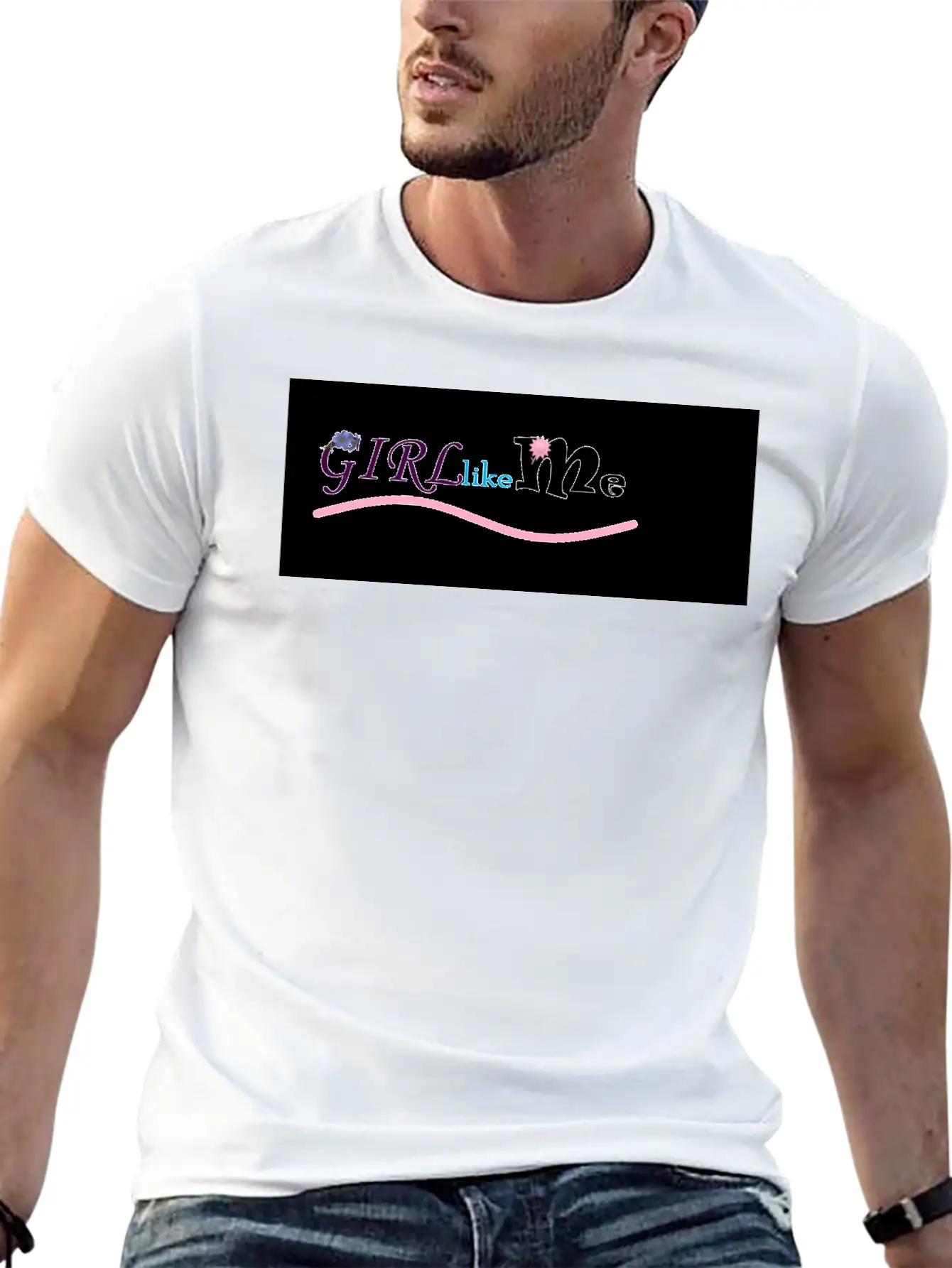 GIRL Like Me Basic Graphic T-Shirt – Daily Comfort In Soft Cotton