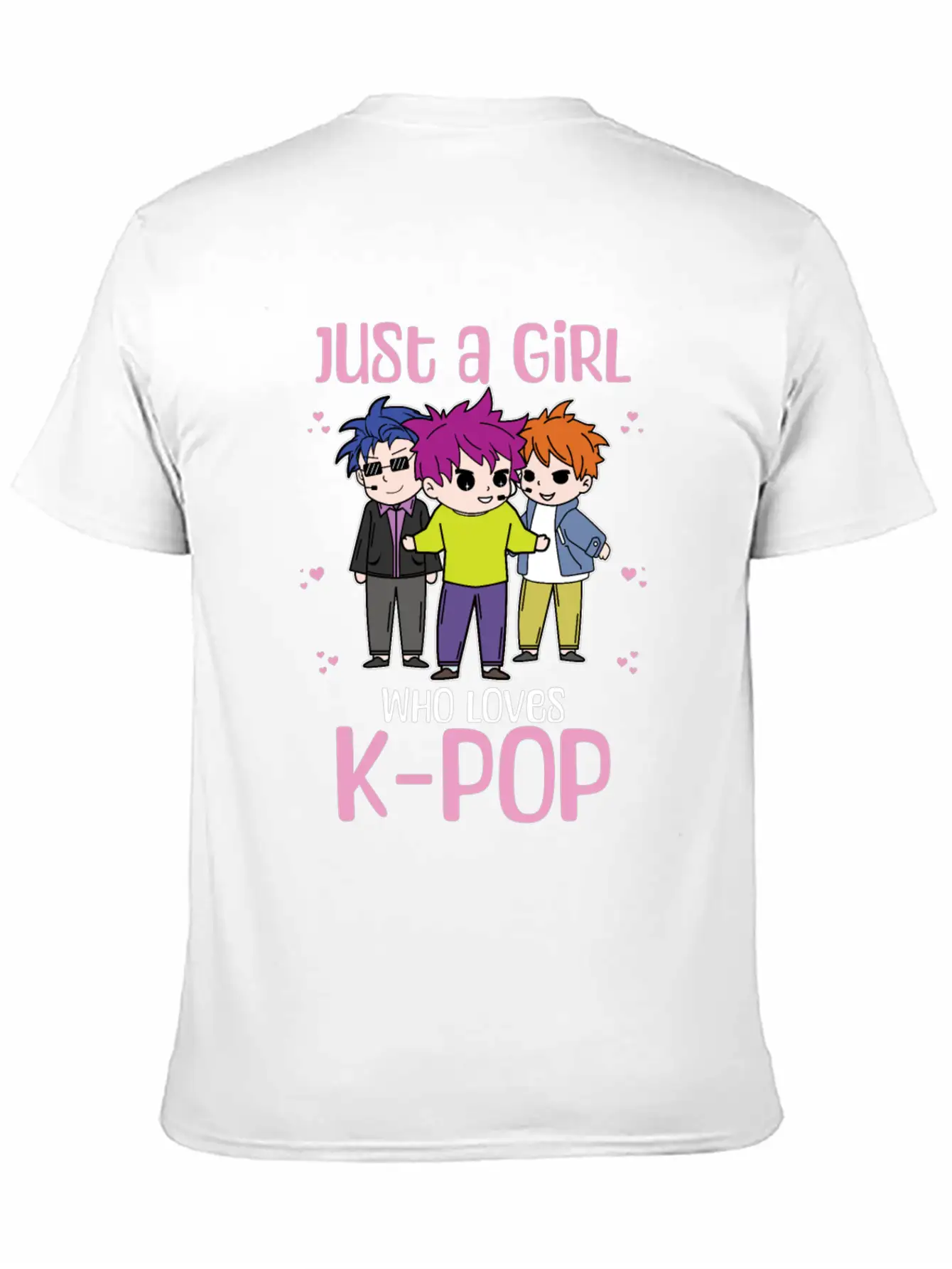 Girl Loves K-Pop K-Drama Korean Bias Timeless Short Sleeve Tee – Comfy And Minimalist Design