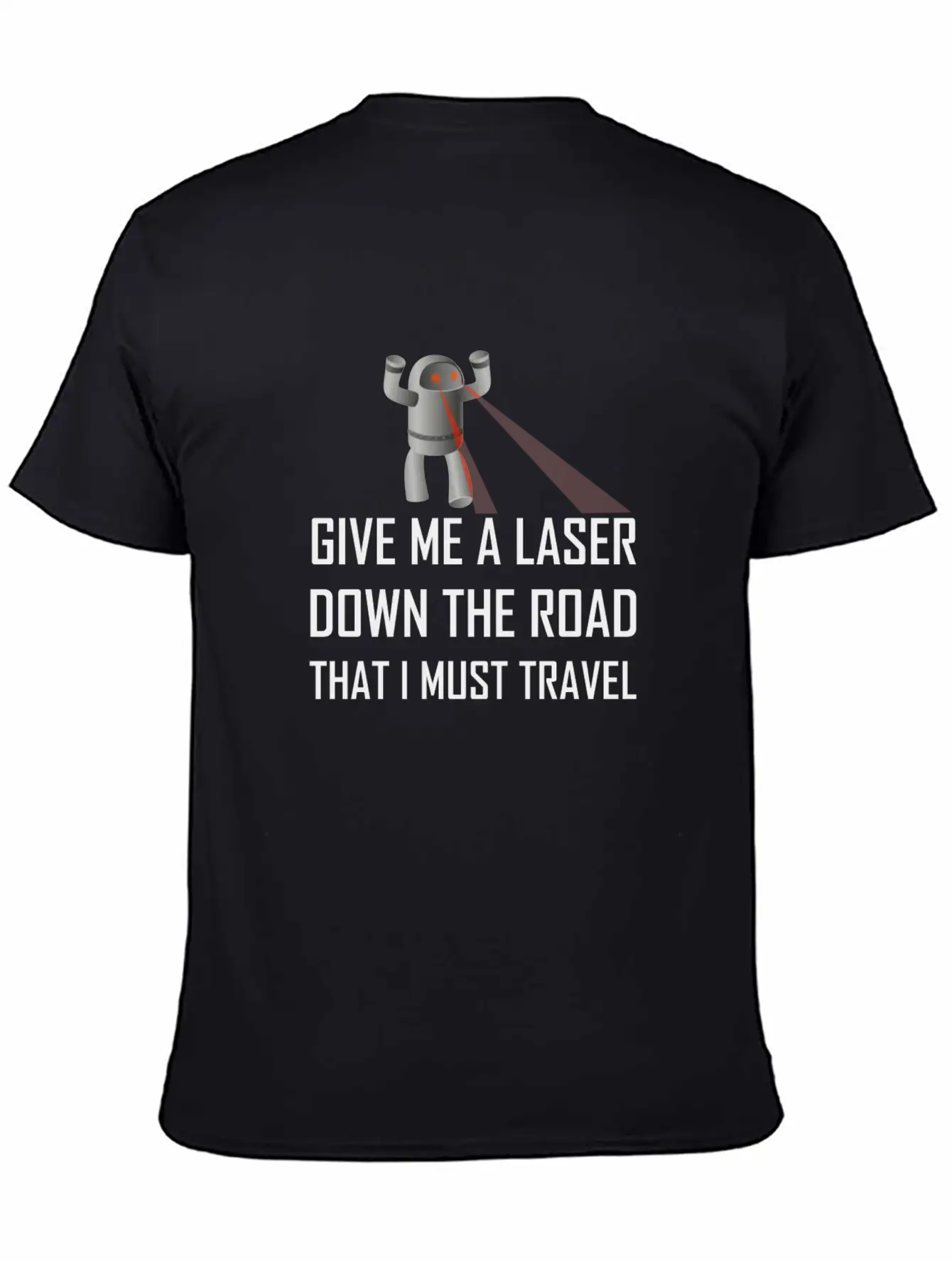 Give Me A Laser Funny Mis Comfortable Minimalist Graphic Tee – Summer Style Essential