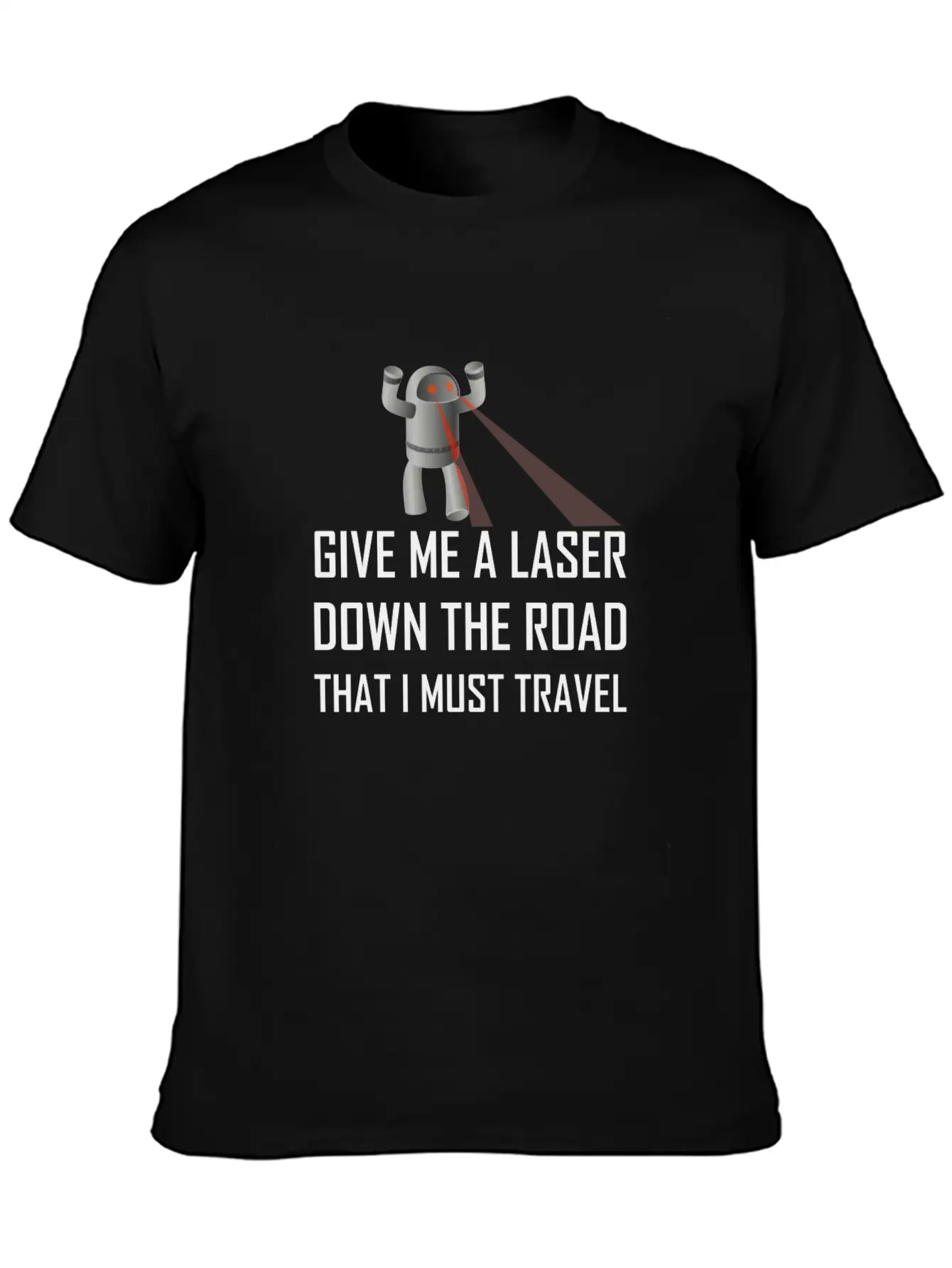 Give Me A Laser Funny Mis Comfortable Minimalist Graphic Tee – Summer Style Essential