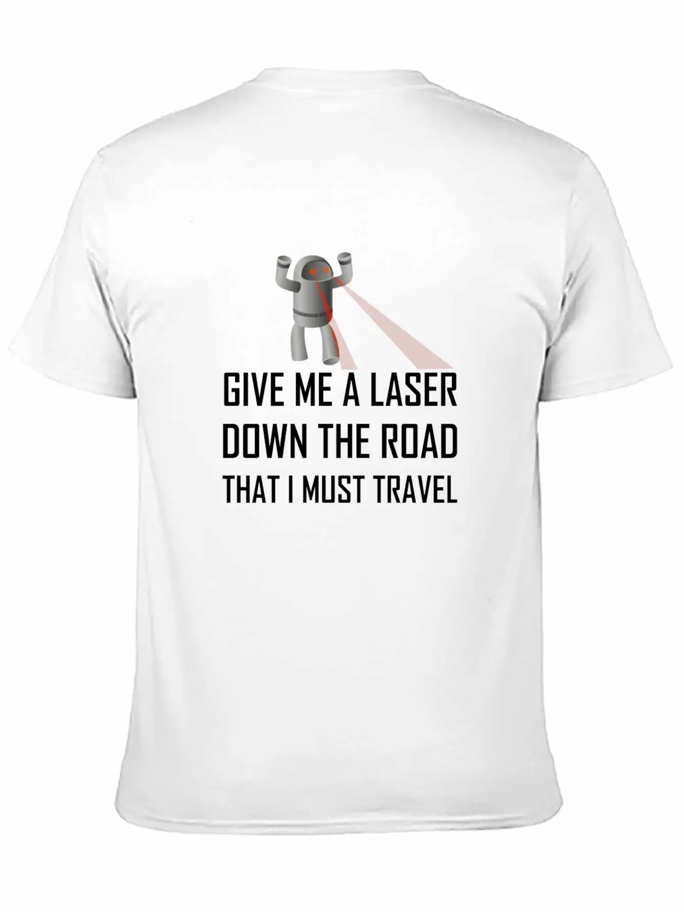 Give Me A Laser Funny Mis Comfortable Minimalist Graphic Tee – Summer Style Essential