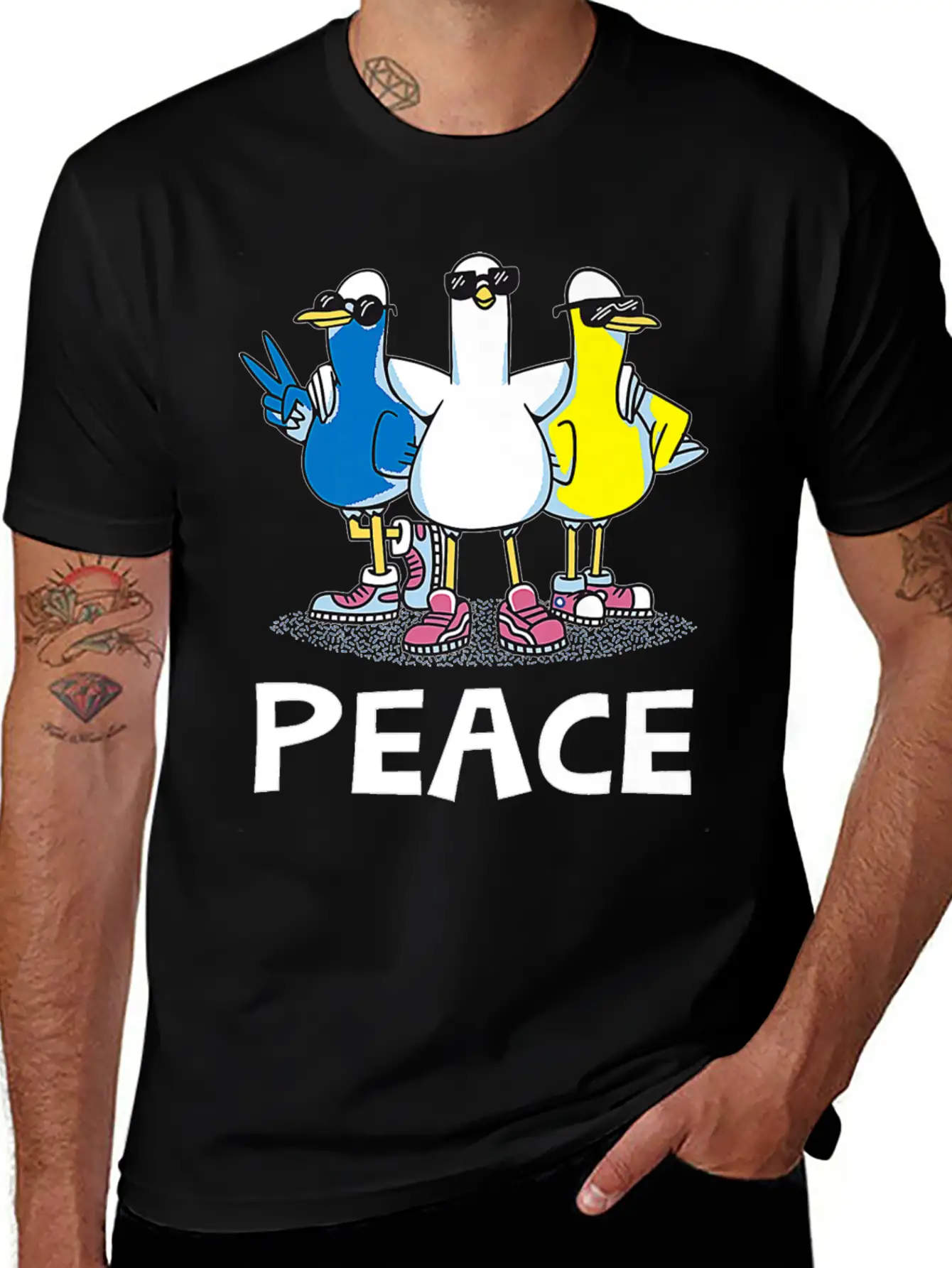 Give Peace A Chance Peace World Peace Love Peace Timeless Short Sleeve Tee – Comfy And Minimalist Design