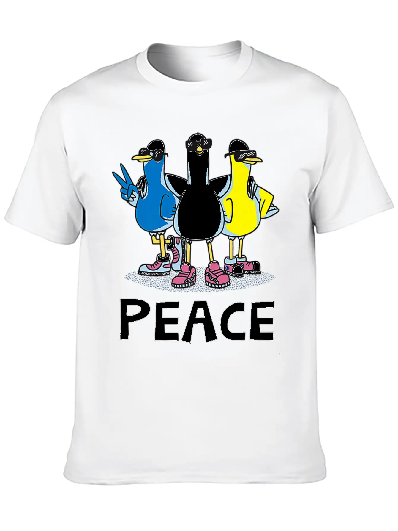 Give Peace A Chance Peace World Peace Love Peace Timeless Short Sleeve Tee – Comfy And Minimalist Design