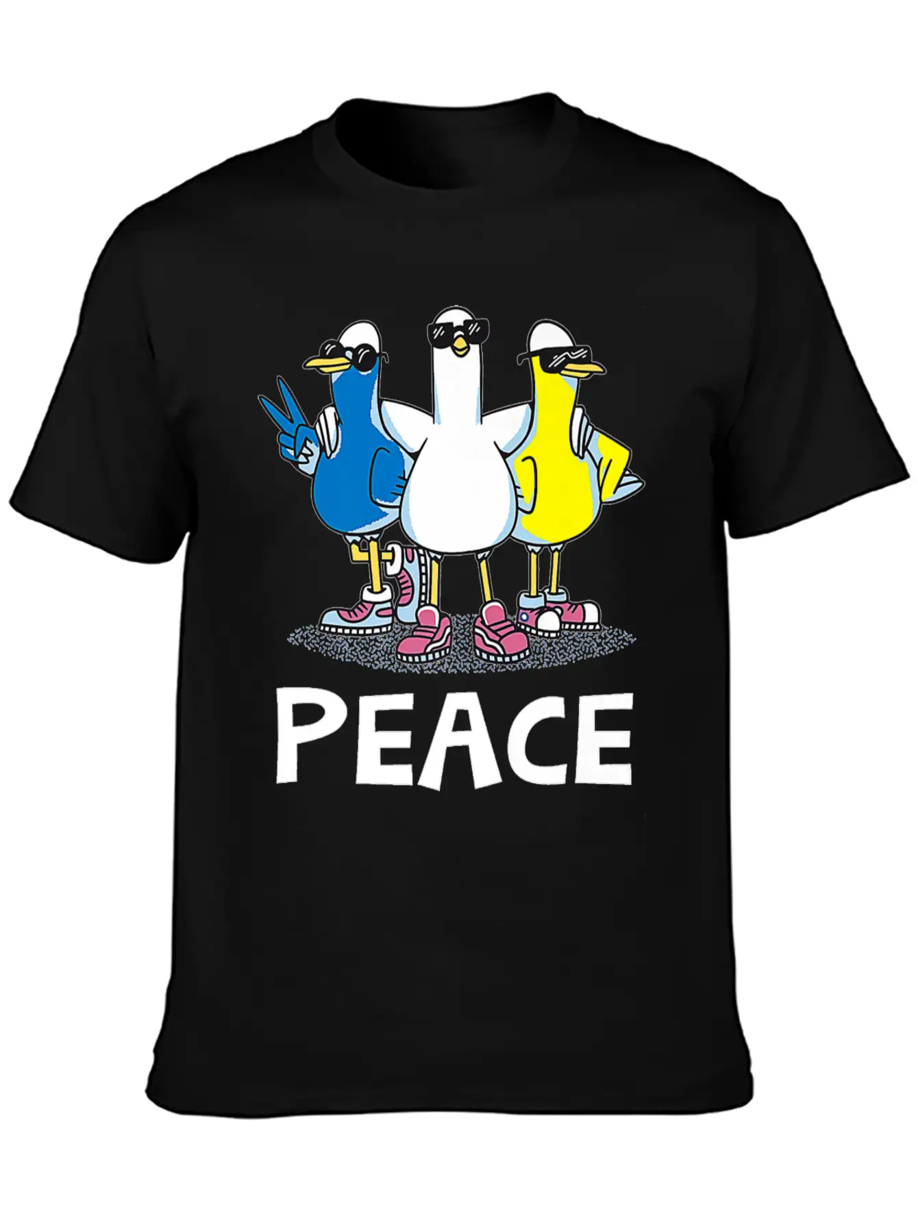 Give Peace A Chance Peace World Peace Love Peace Timeless Short Sleeve Tee – Comfy And Minimalist Design