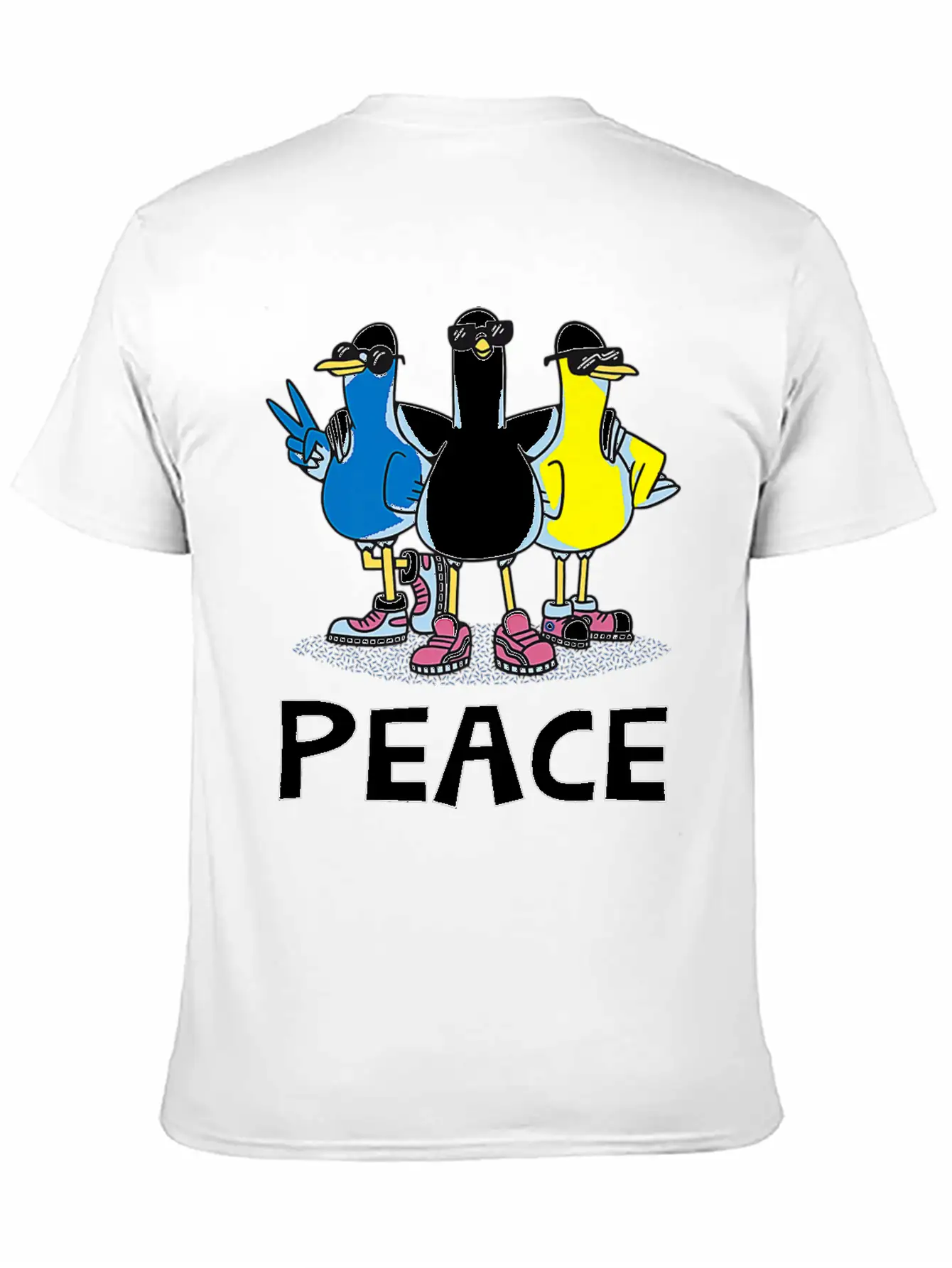 Give Peace A Chance Peace World Peace Love Peace Timeless Short Sleeve Tee – Comfy And Minimalist Design