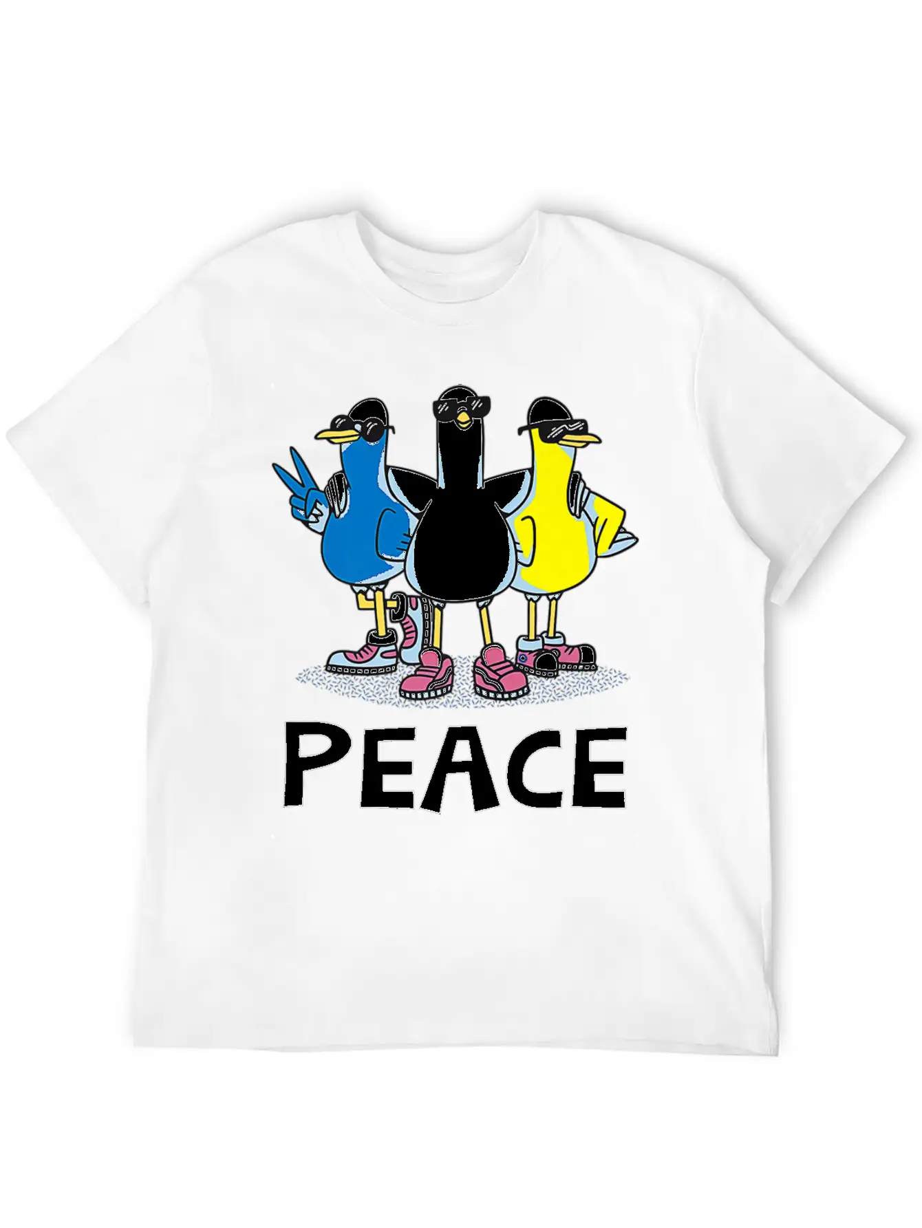 Give Peace A Chance Peace World Peace Love Peace Timeless Short Sleeve Tee – Comfy And Minimalist Design