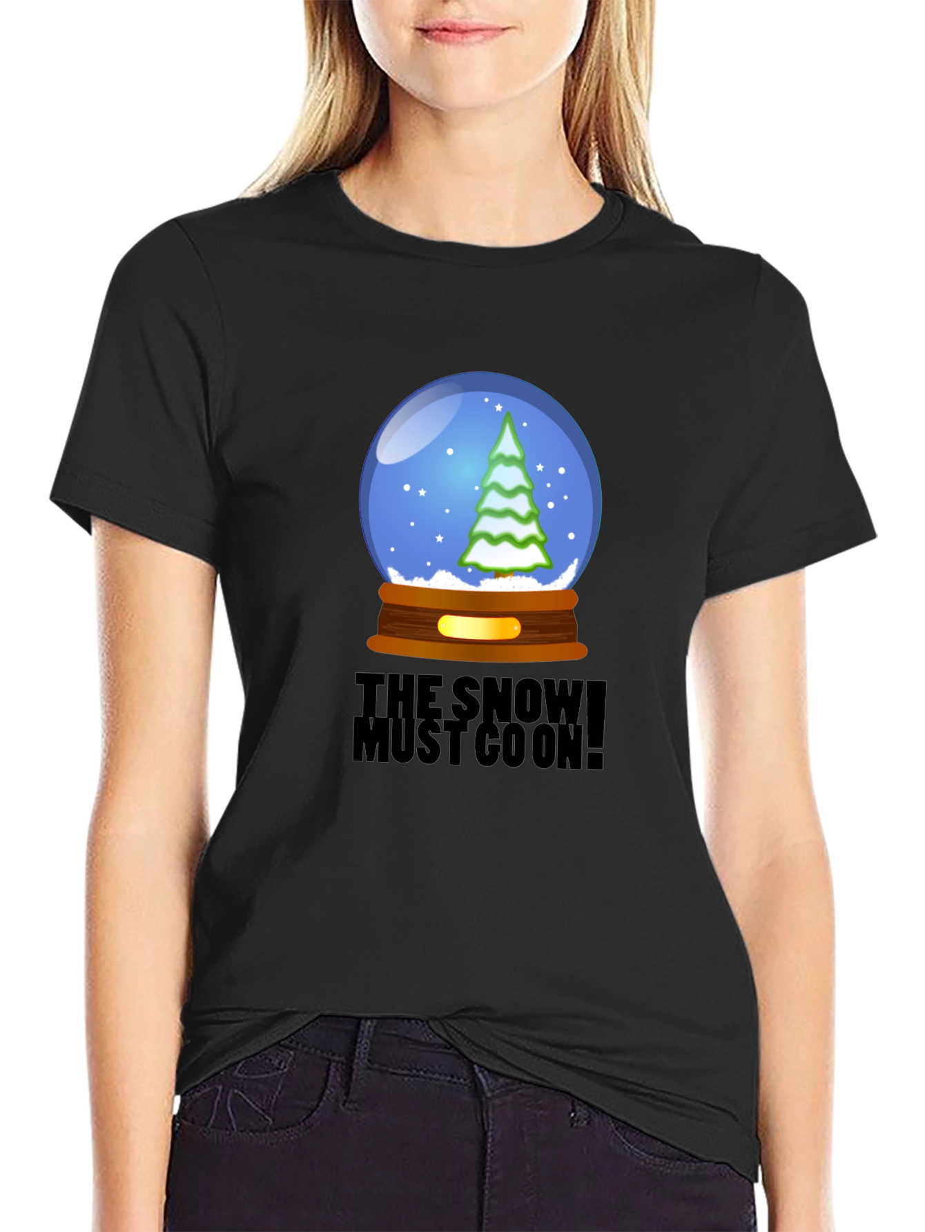 Snow Must Go On T-Shirt - Unique Graphic Tee