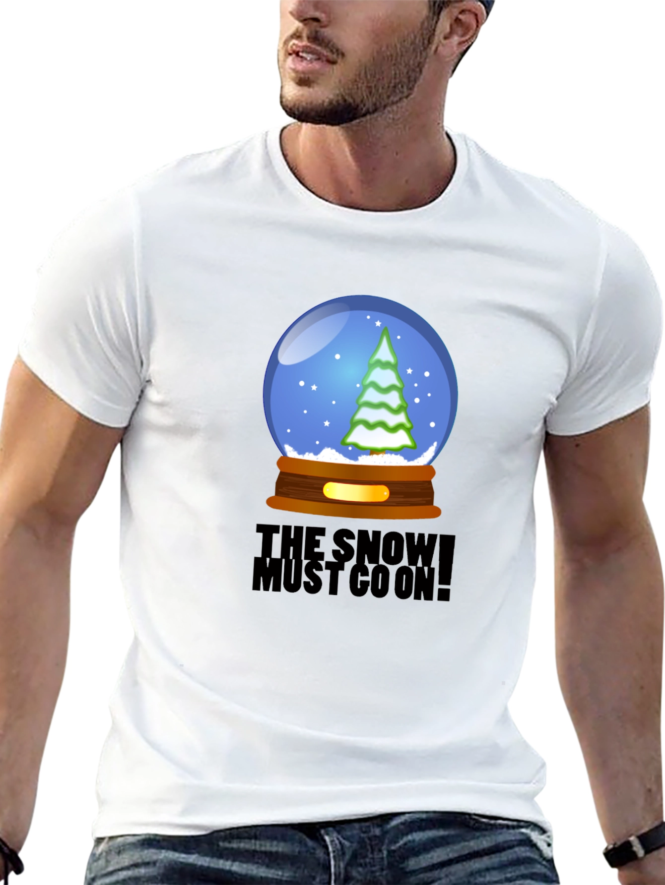 Snow Must Go On T-Shirt - Unique Graphic Tee