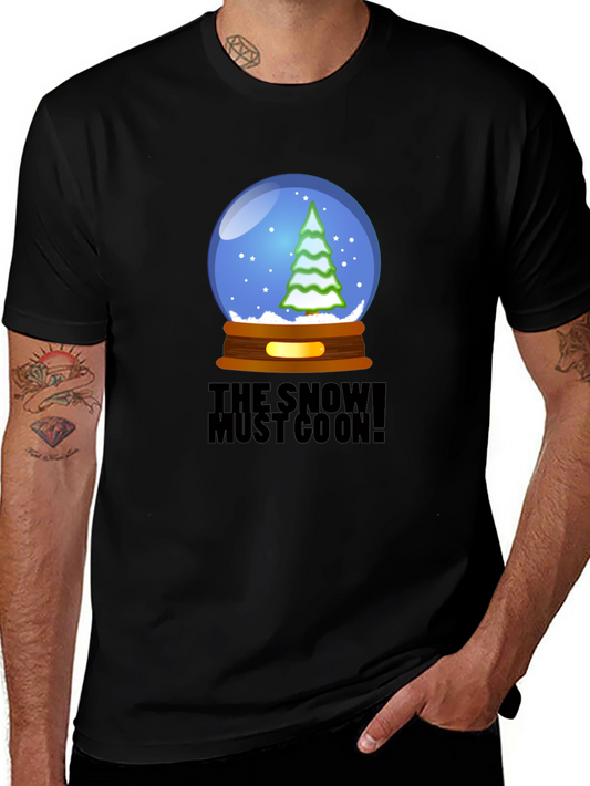 Snow Must Go On T-Shirt - Unique Graphic Tee