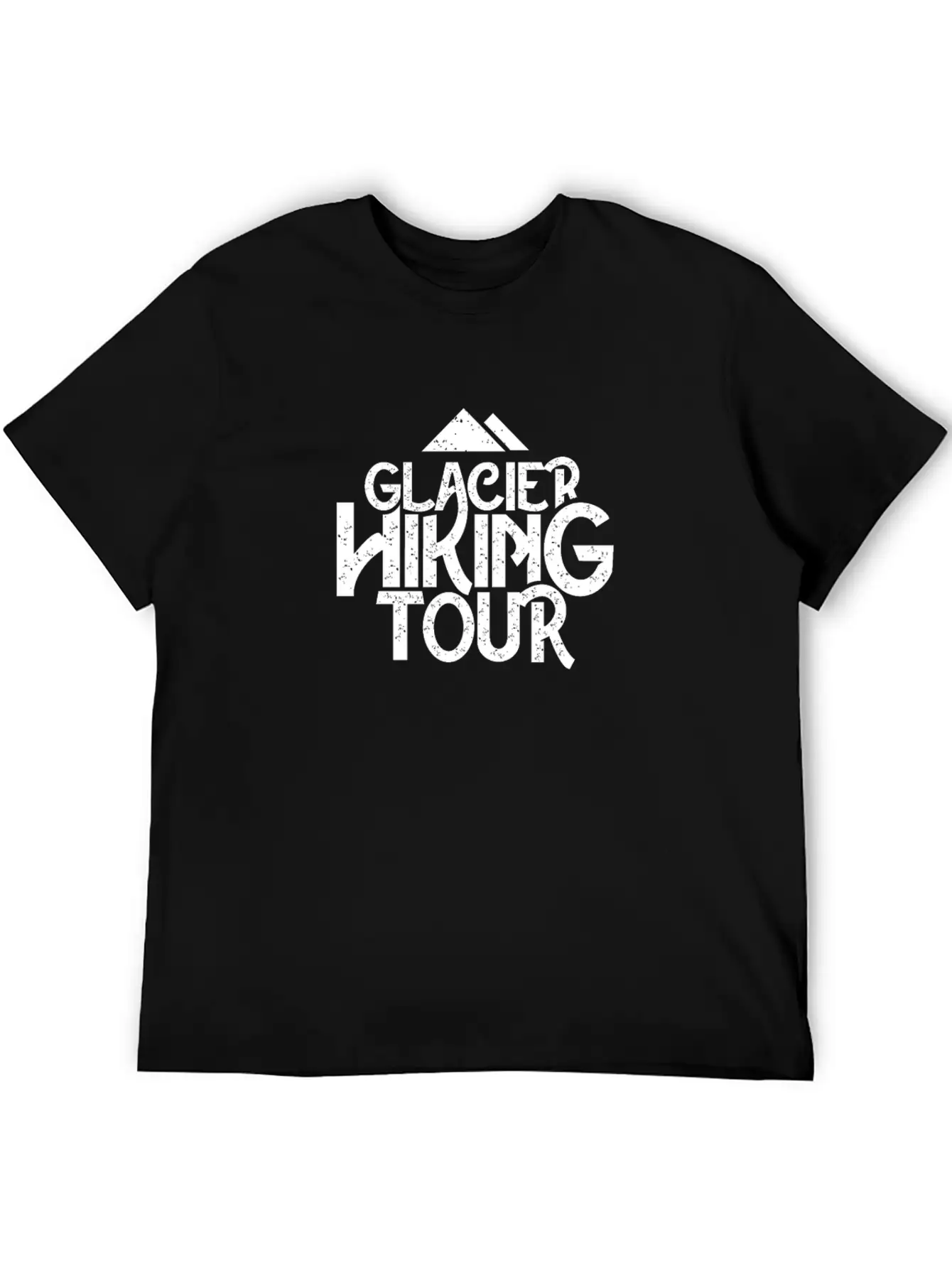 Glacier Hiking Comfortable Minimalist Graphic Tee – Summer Style Essential