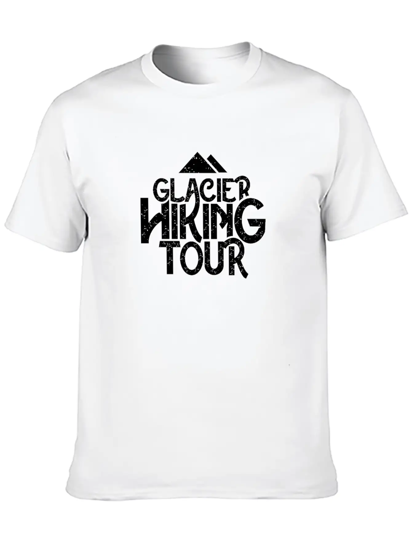 Glacier Hiking Comfortable Minimalist Graphic Tee – Summer Style Essential