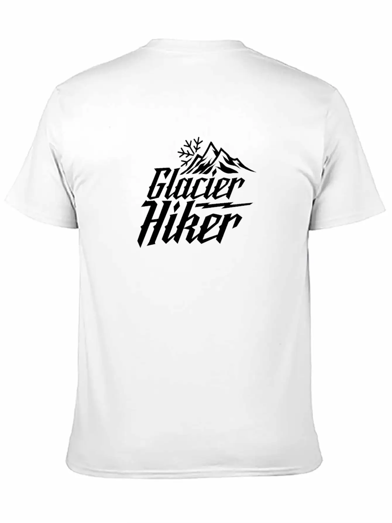 Glacier Hiking Hike Team Glaciers Glacier Hiker Unisex Short Sleeve Soft Cotton T-Shirt – Casual Everyday Wear