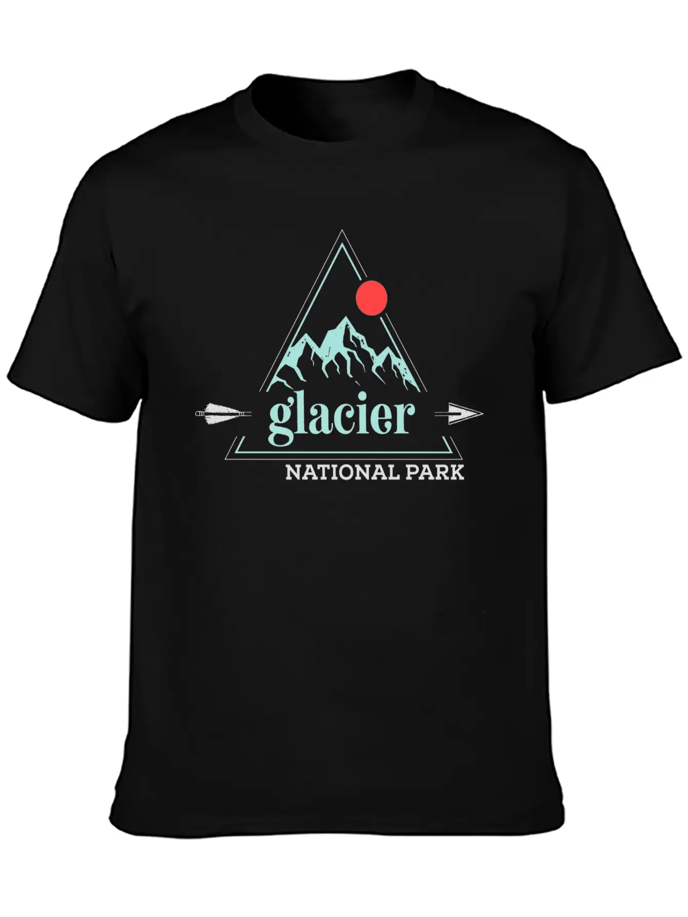 Glacier National Park Basic Graphic T-Shirt – Daily Comfort In Soft Cotton
