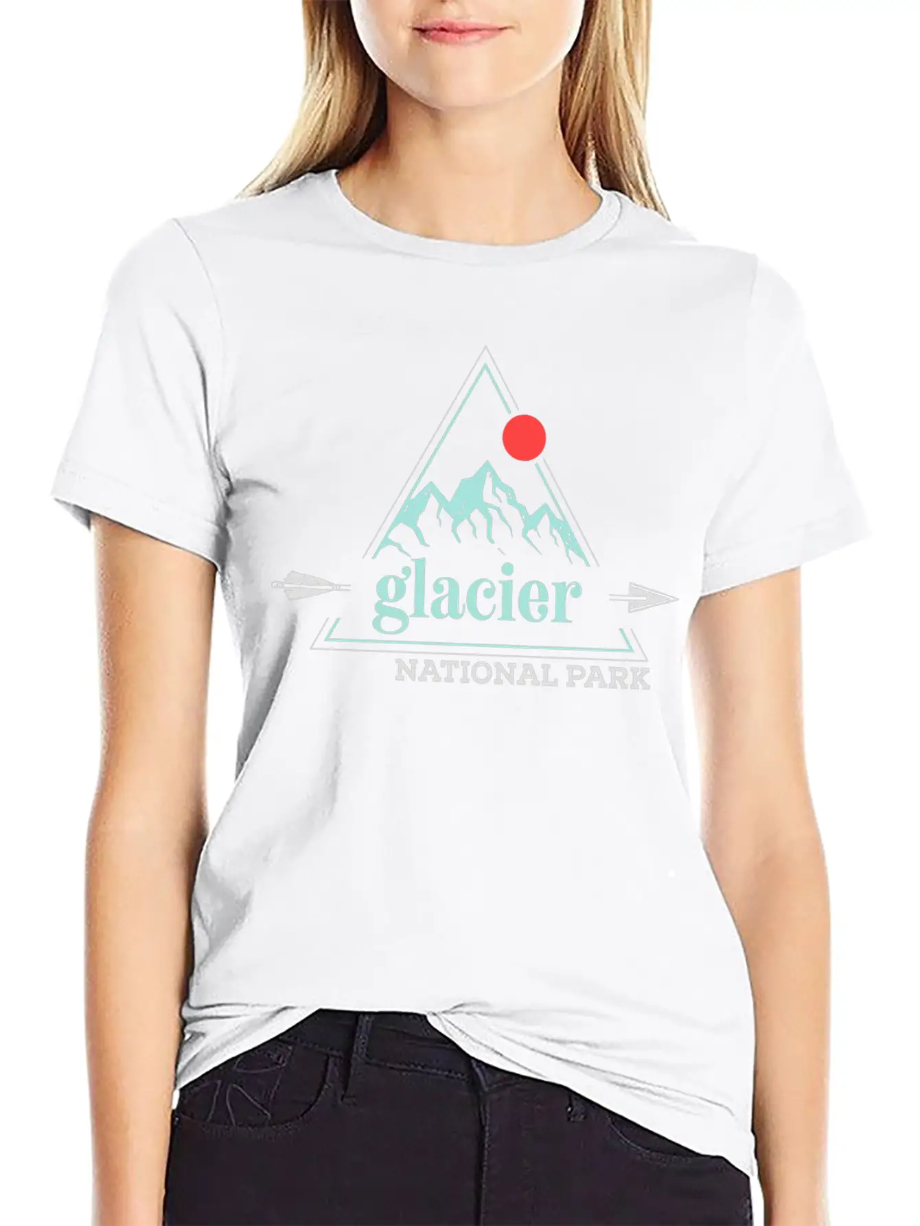 Glacier National Park Basic Graphic T-Shirt – Daily Comfort In Soft Cotton