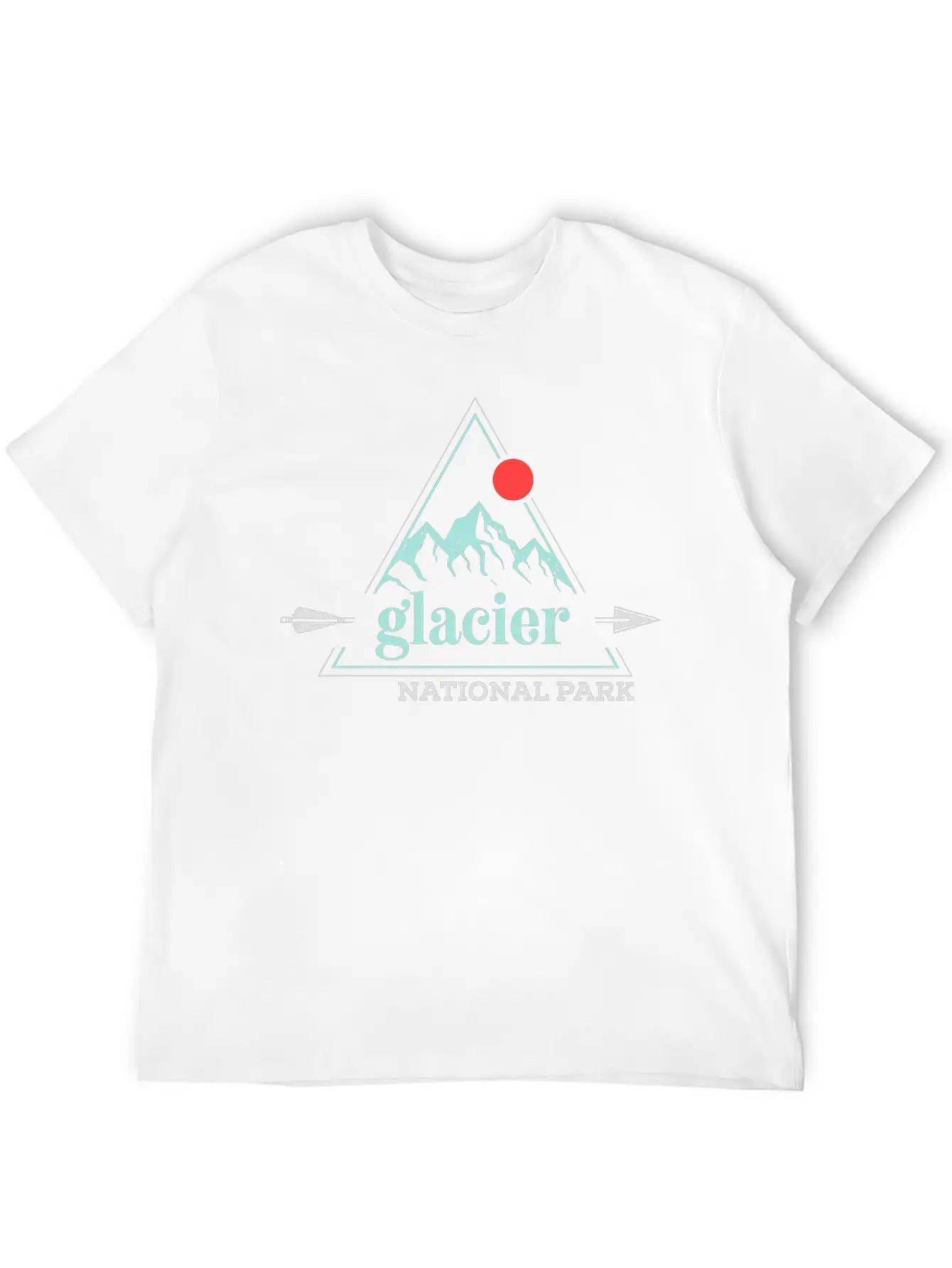 Glacier National Park Basic Graphic T-Shirt – Daily Comfort In Soft Cotton