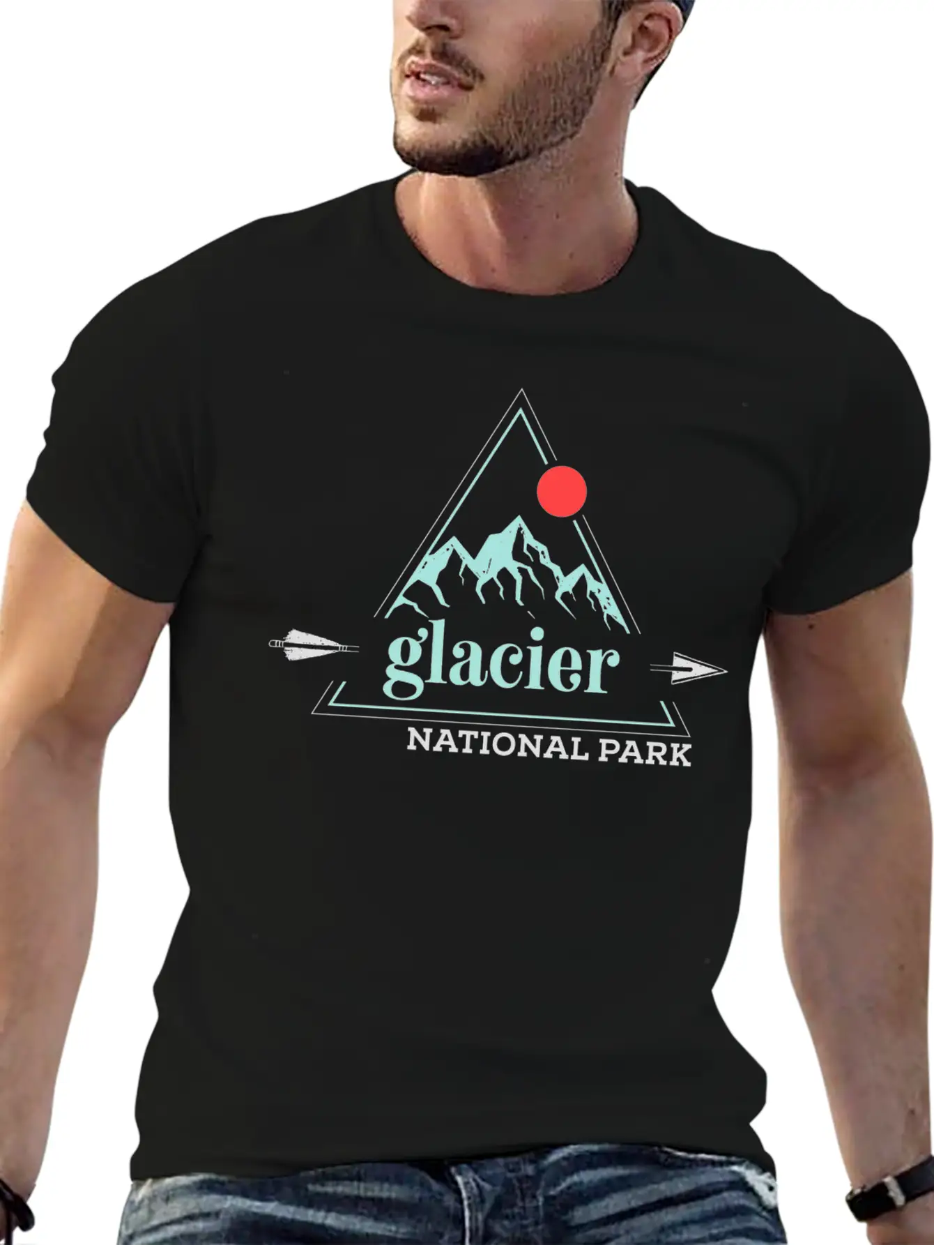 Glacier National Park Basic Graphic T-Shirt – Daily Comfort In Soft Cotton