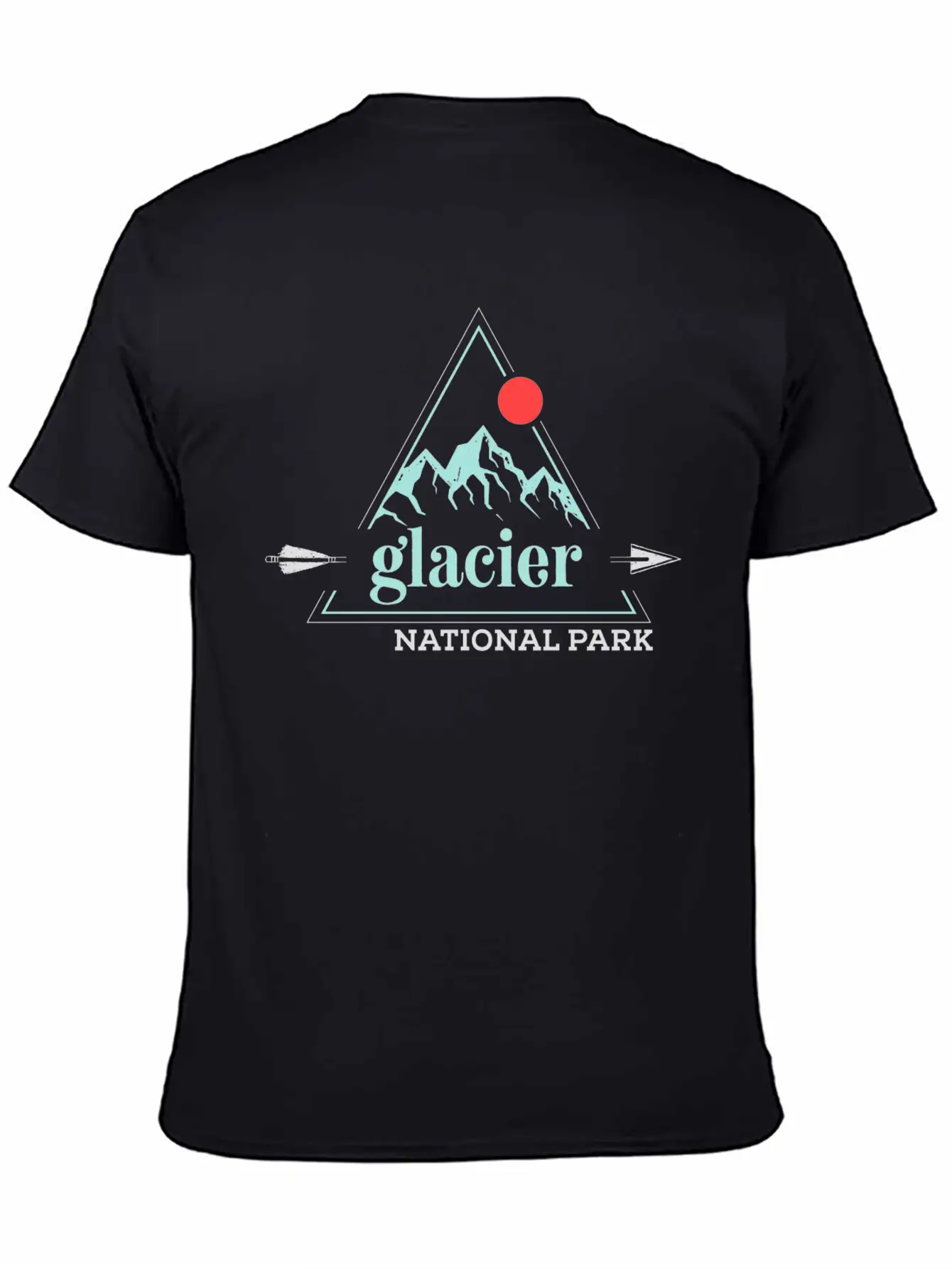 Glacier National Park Basic Graphic T-Shirt – Daily Comfort In Soft Cotton