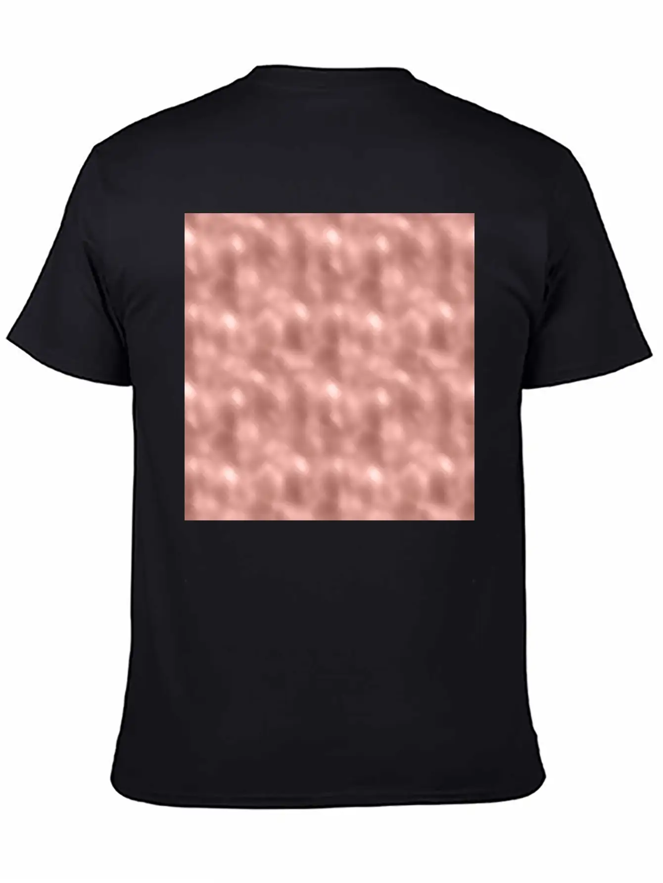 Glam Rose Gold Metallic Texture Stylish Everyday T-Shirt – Unisex Basic Cotton Tee