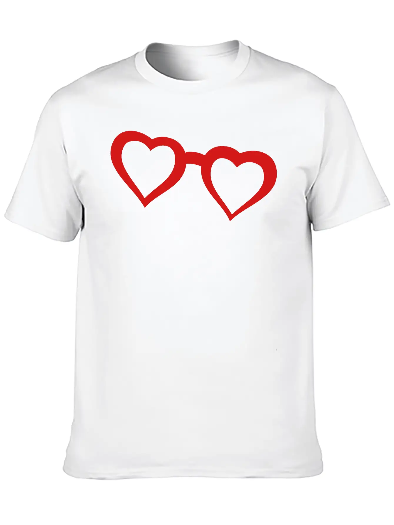 Glasses Comfortable Minimalist Graphic Tee – Summer Style Essential
