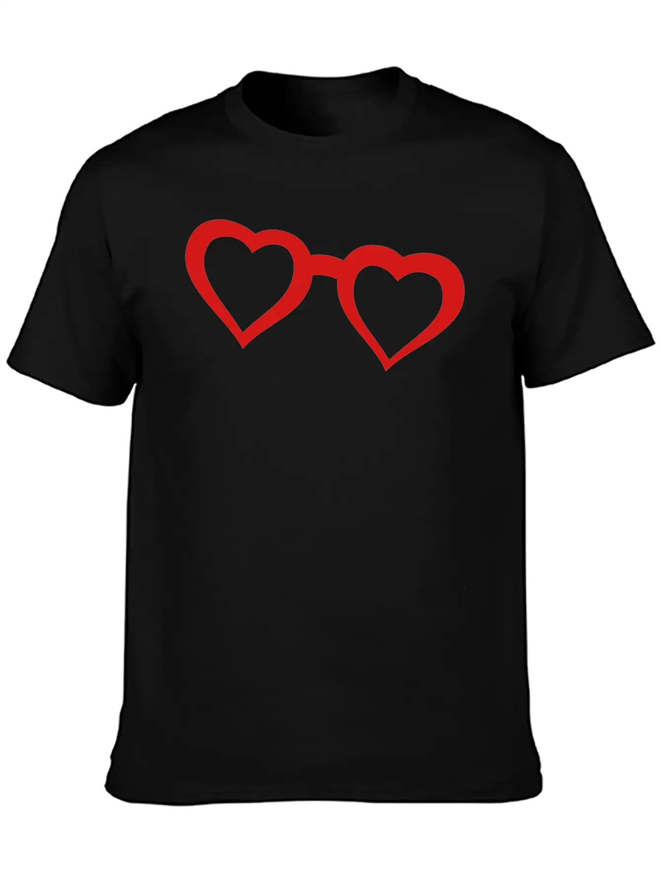 Glasses Comfortable Minimalist Graphic Tee – Summer Style Essential