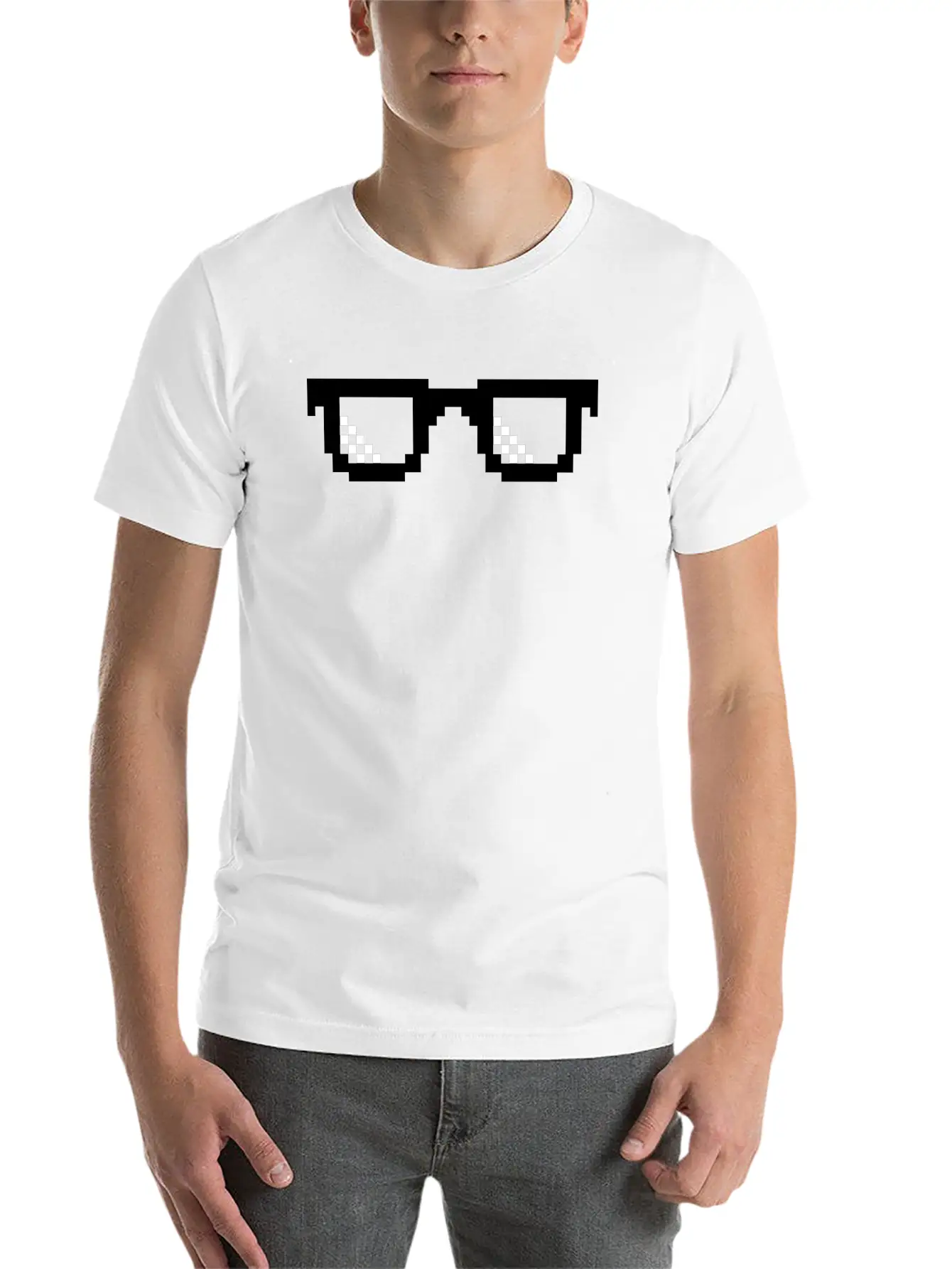 Glasses Timeless Short Sleeve Tee – Comfy And Minimalist Design