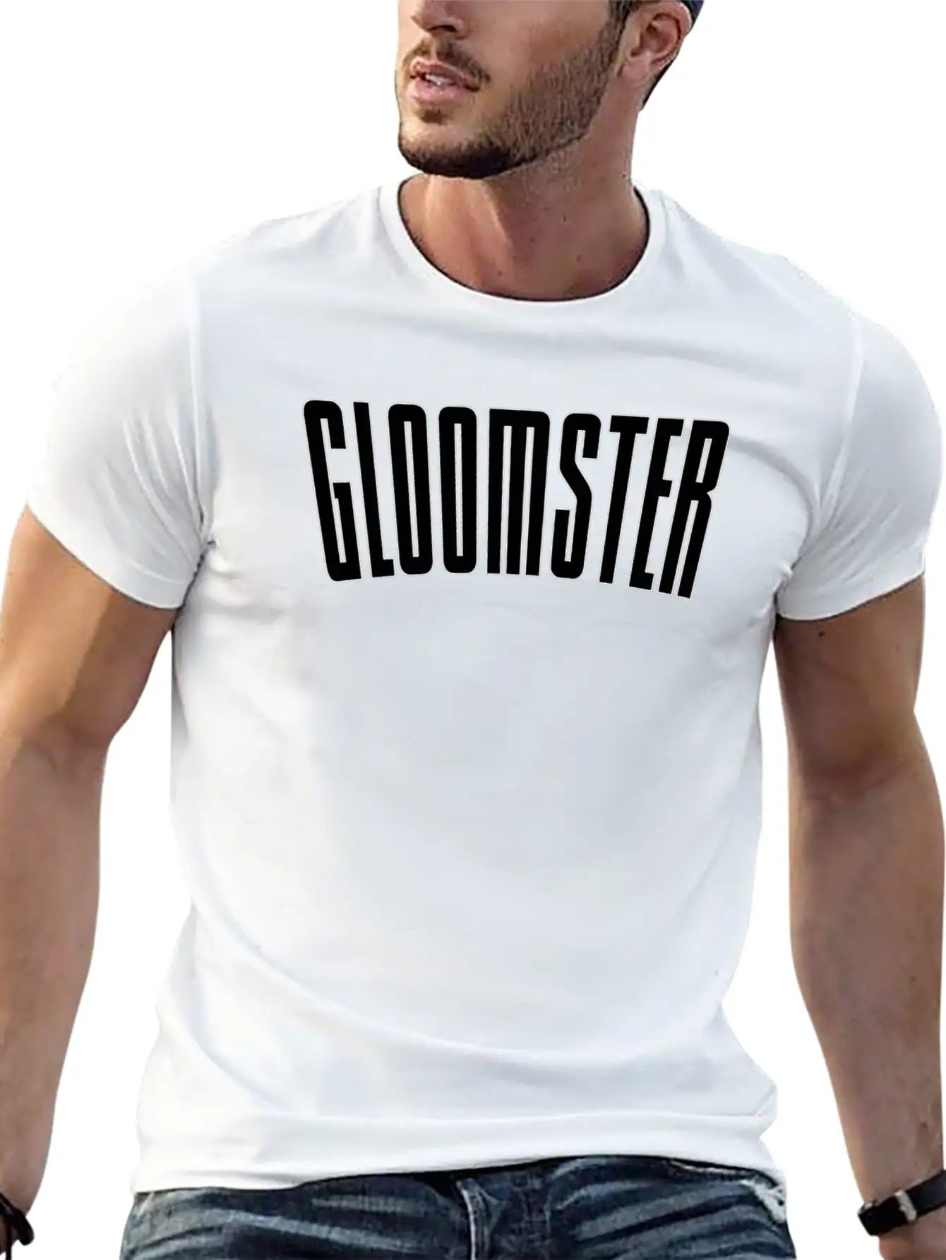 Gloomster Comfortable Minimalist Graphic Tee – Summer Style Essential