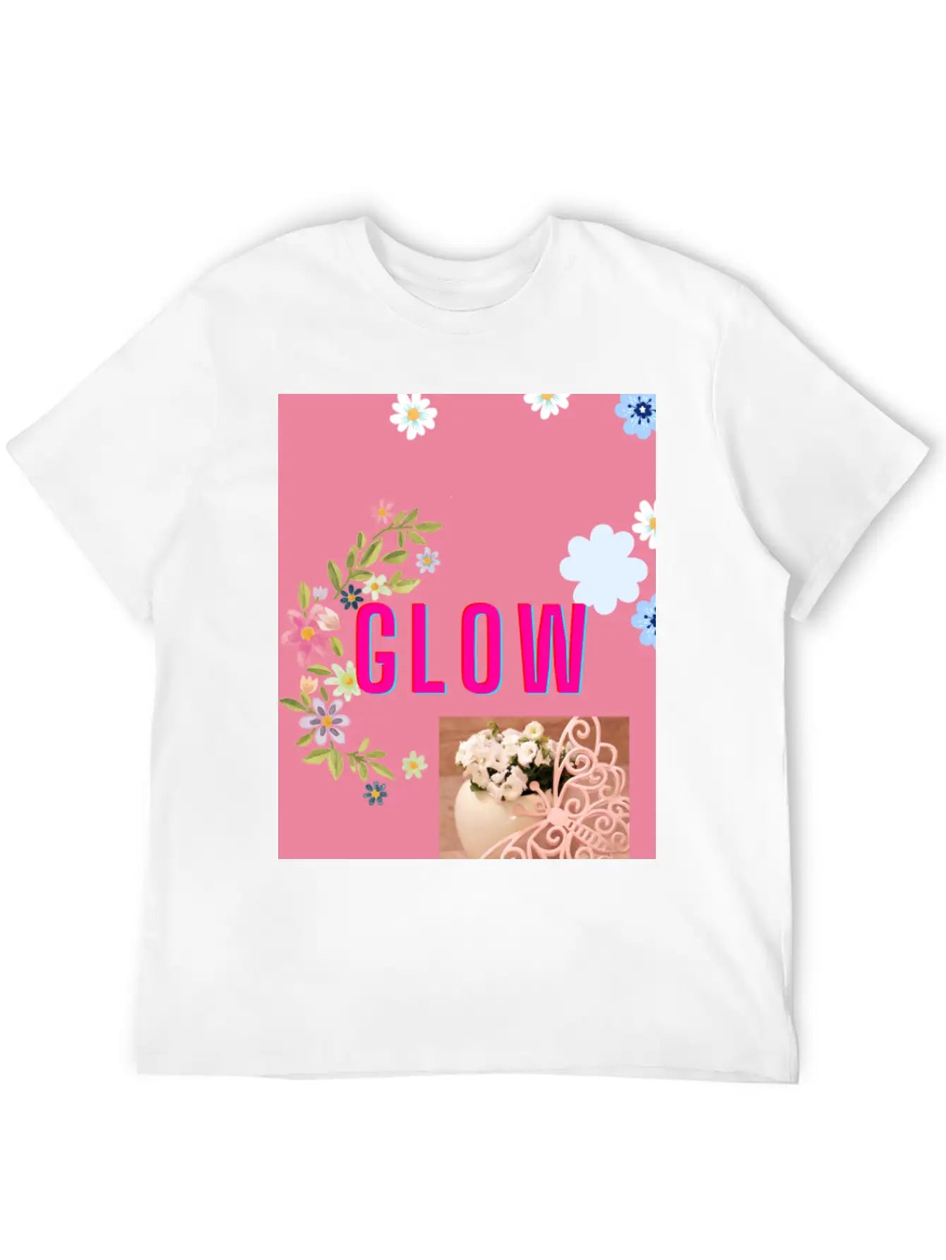 Glow Basic Graphic T-Shirt – Daily Comfort In Soft Cotton