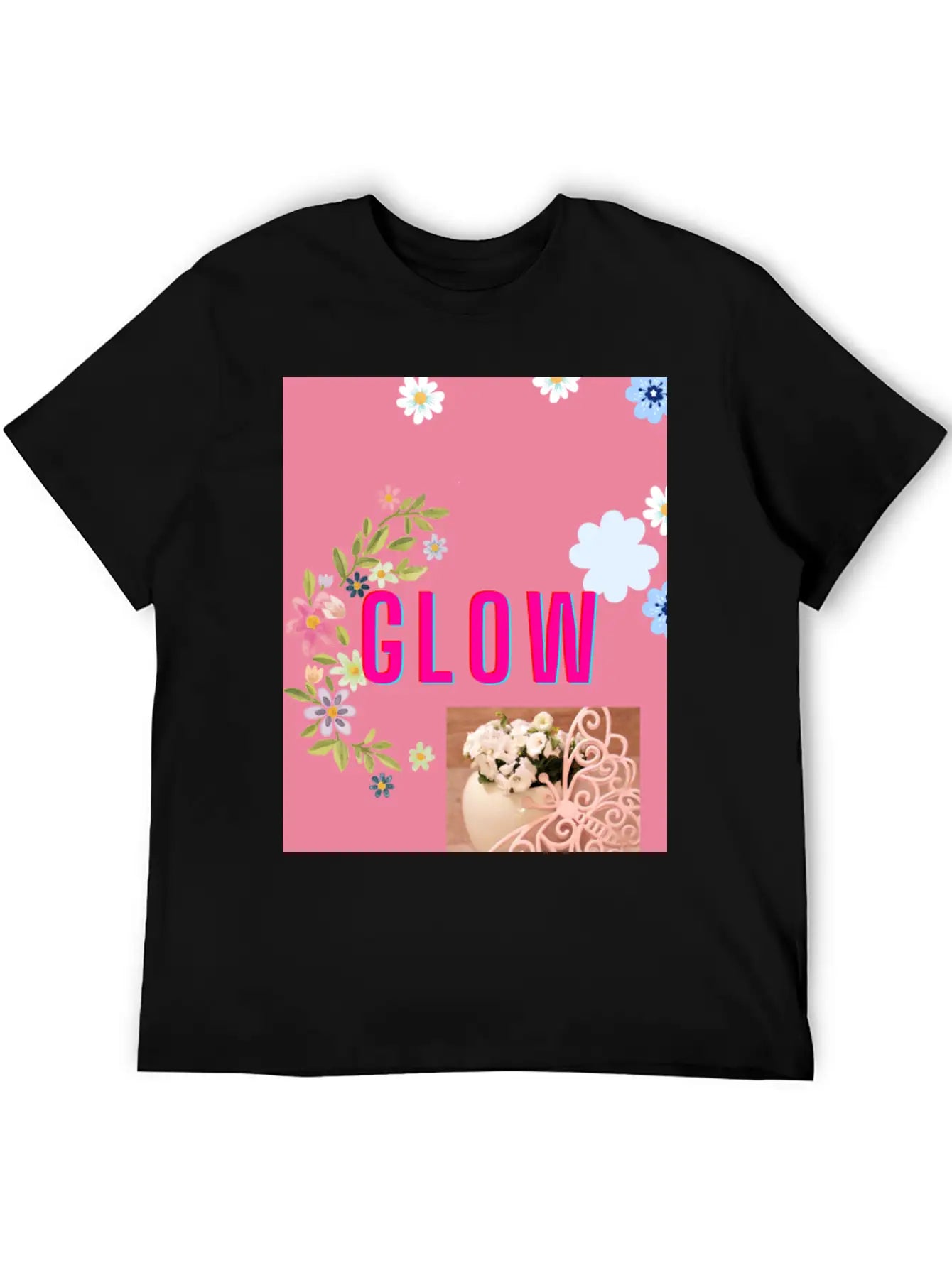 Glow Basic Graphic T-Shirt – Daily Comfort In Soft Cotton