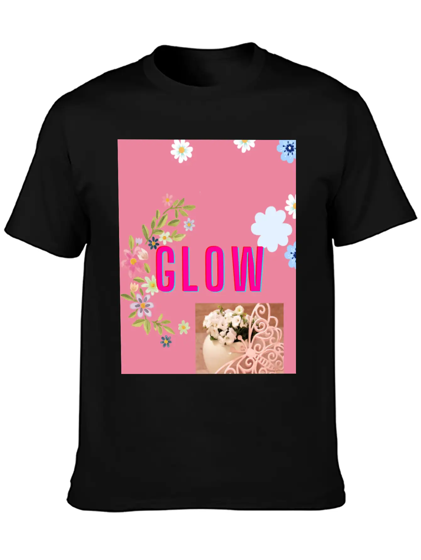Glow Basic Graphic T-Shirt – Daily Comfort In Soft Cotton