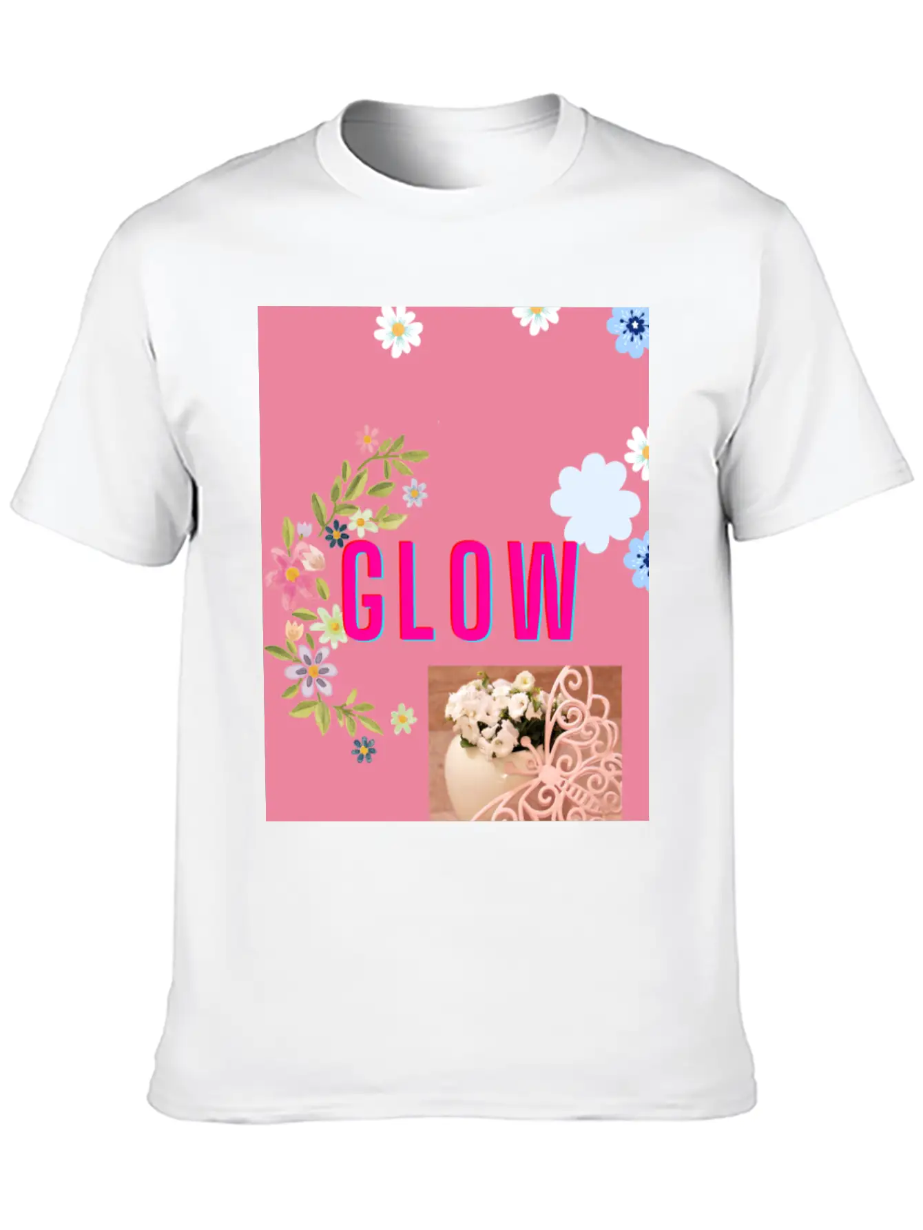 Glow Basic Graphic T-Shirt – Daily Comfort In Soft Cotton