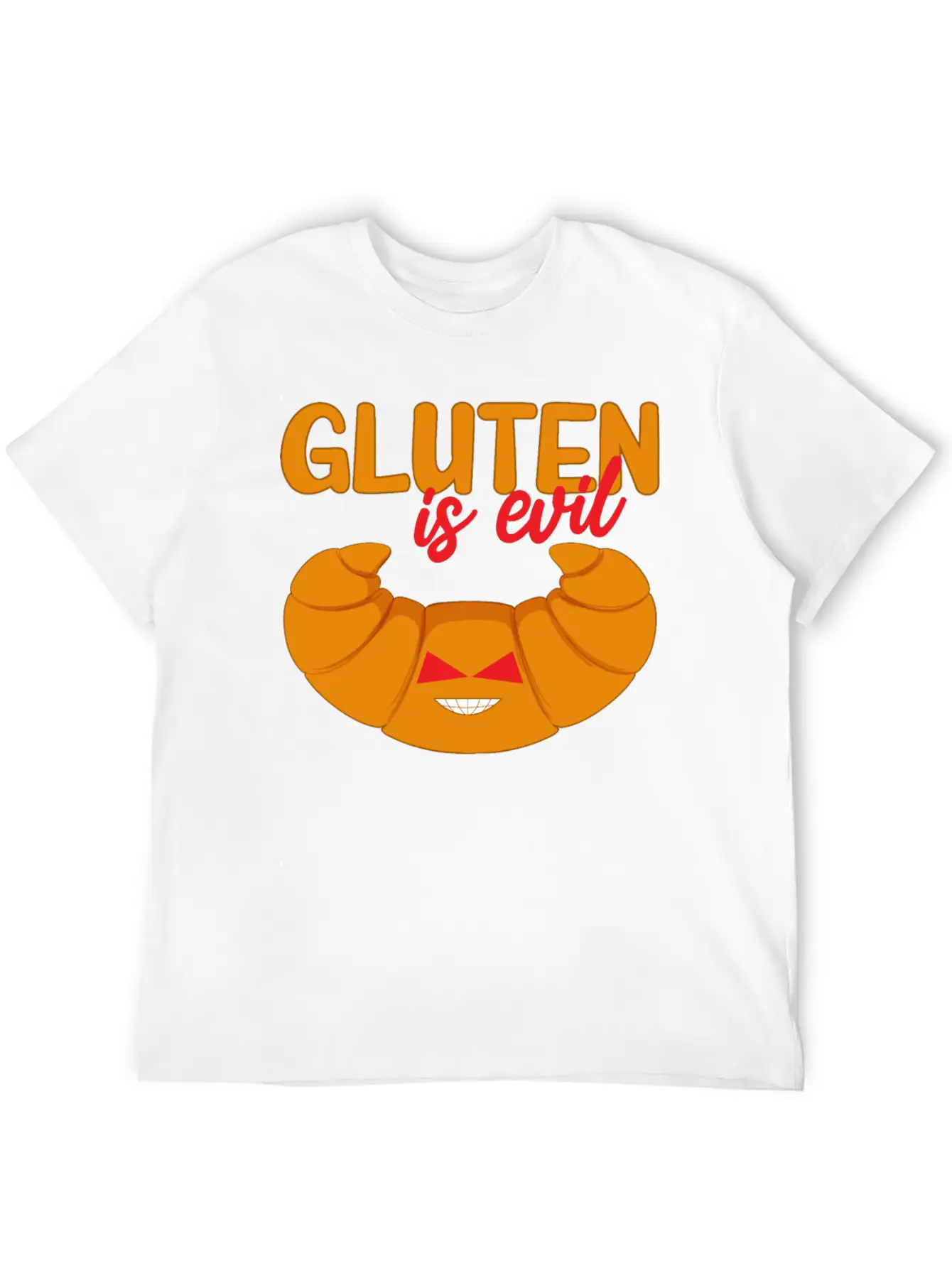 Gluten Allergy, Gluten Free Comfortable Minimalist Graphic Tee – Summer Style Essential