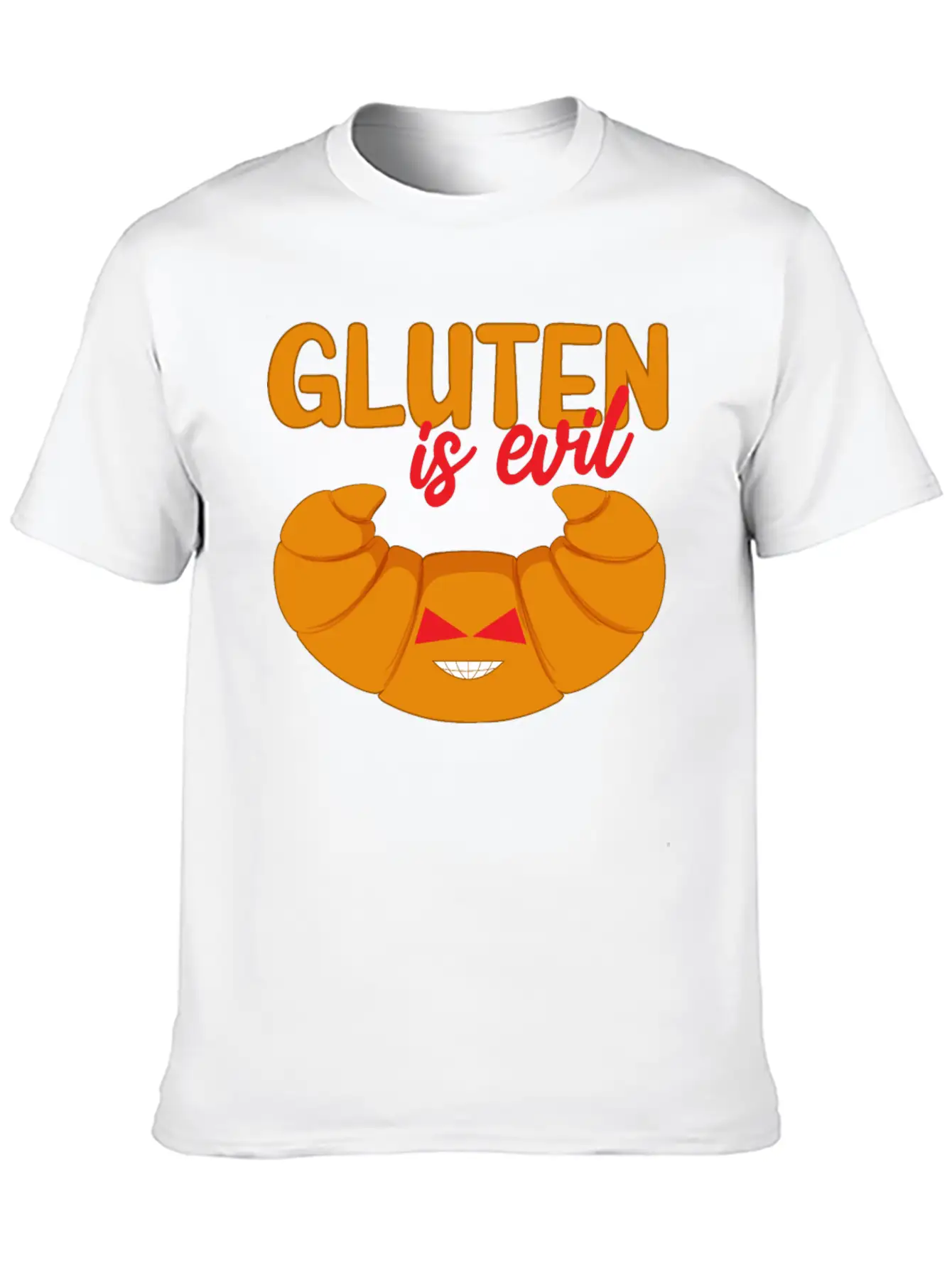 Gluten Allergy, Gluten Free Comfortable Minimalist Graphic Tee – Summer Style Essential