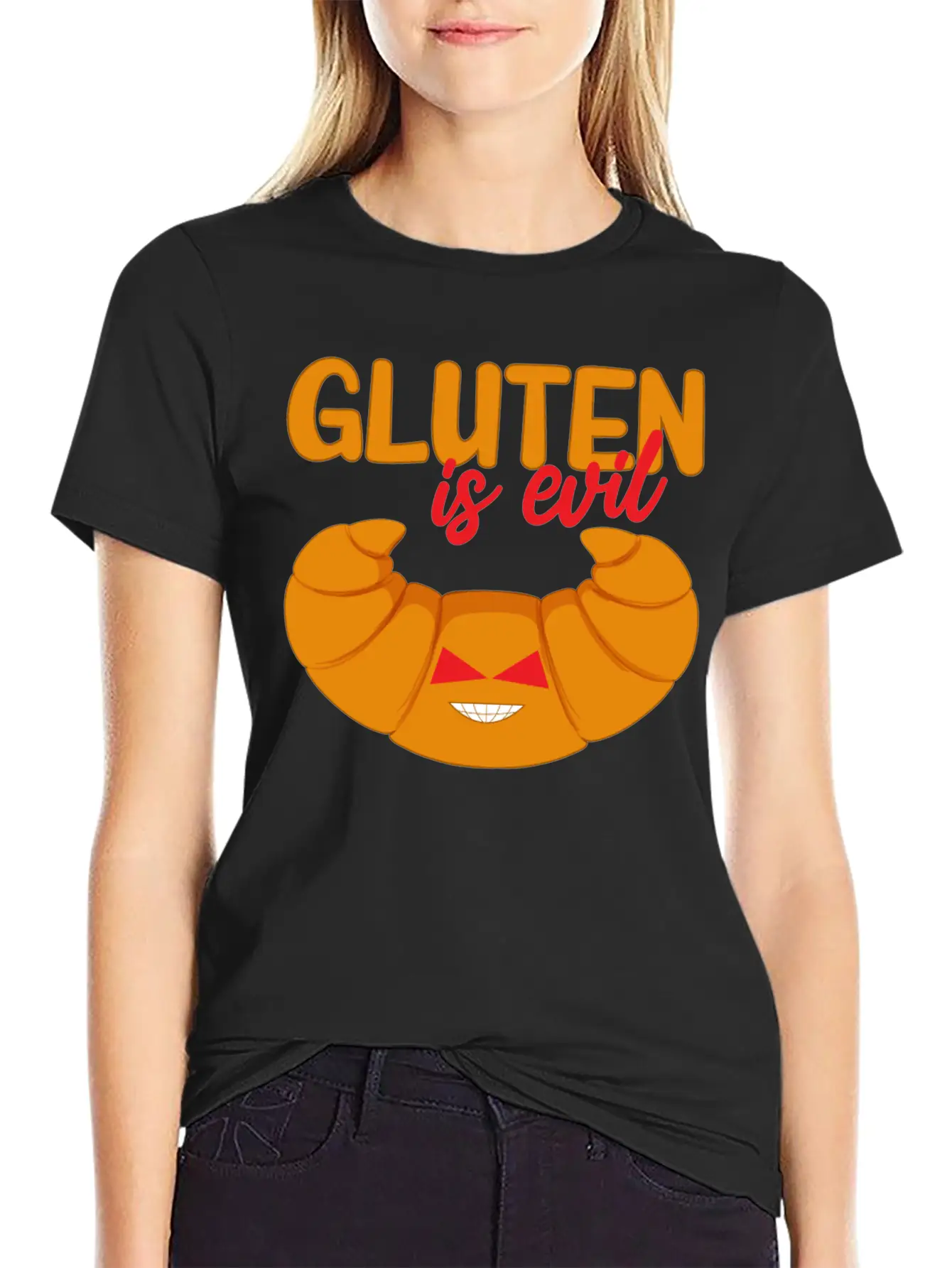 Gluten Allergy, Gluten Free Comfortable Minimalist Graphic Tee – Summer Style Essential