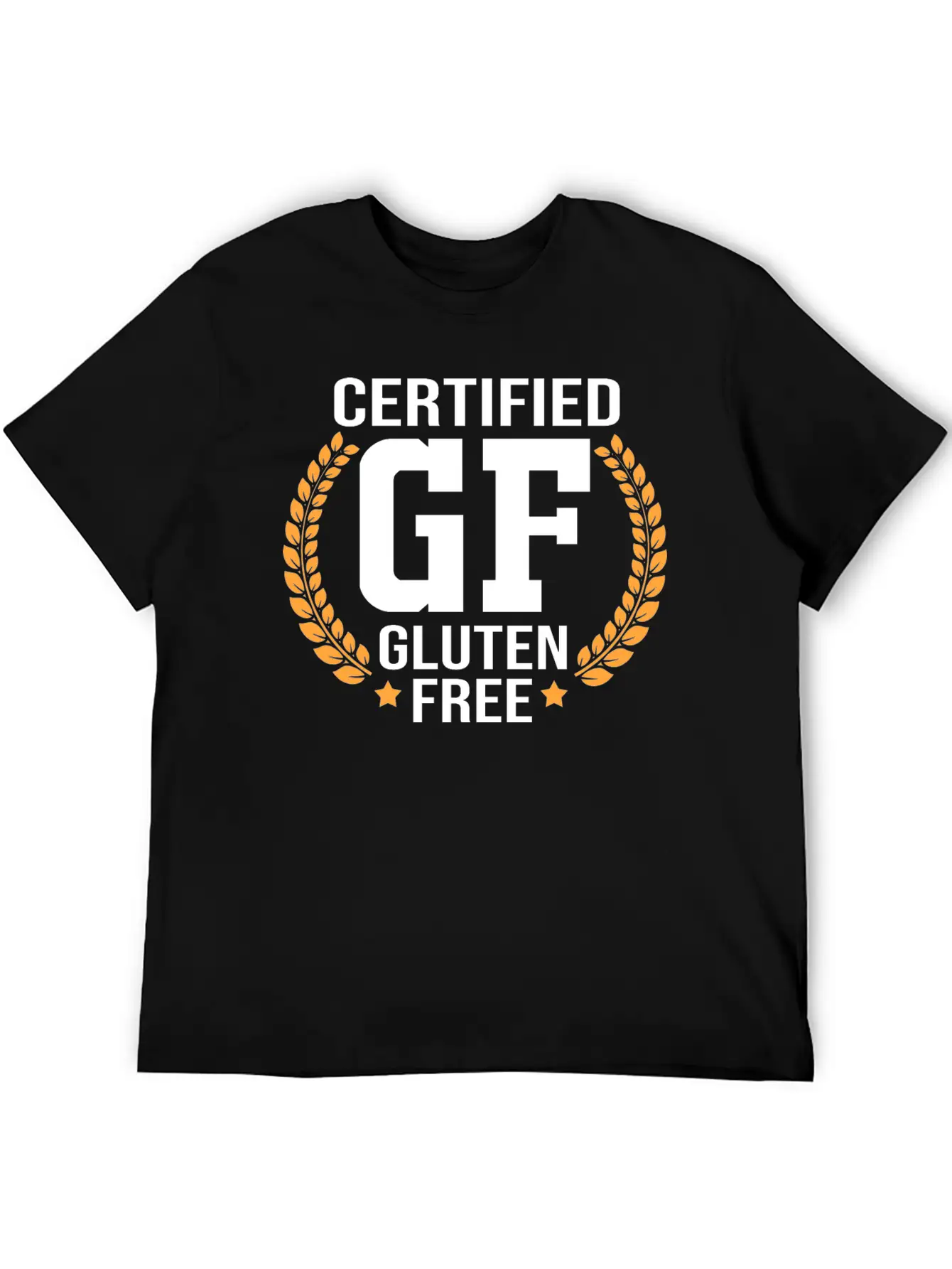 Gluten Free Lifestyle Certified GF Gluten Free Comfortable Minimalist Graphic Tee – Summer Style Essential