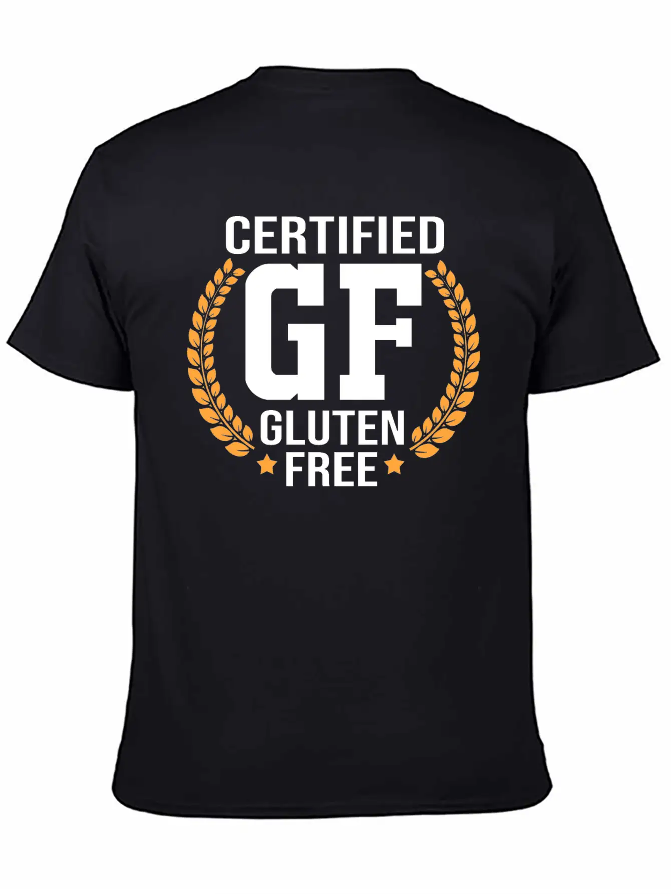 Gluten Free Lifestyle Certified GF Gluten Free Comfortable Minimalist Graphic Tee – Summer Style Essential