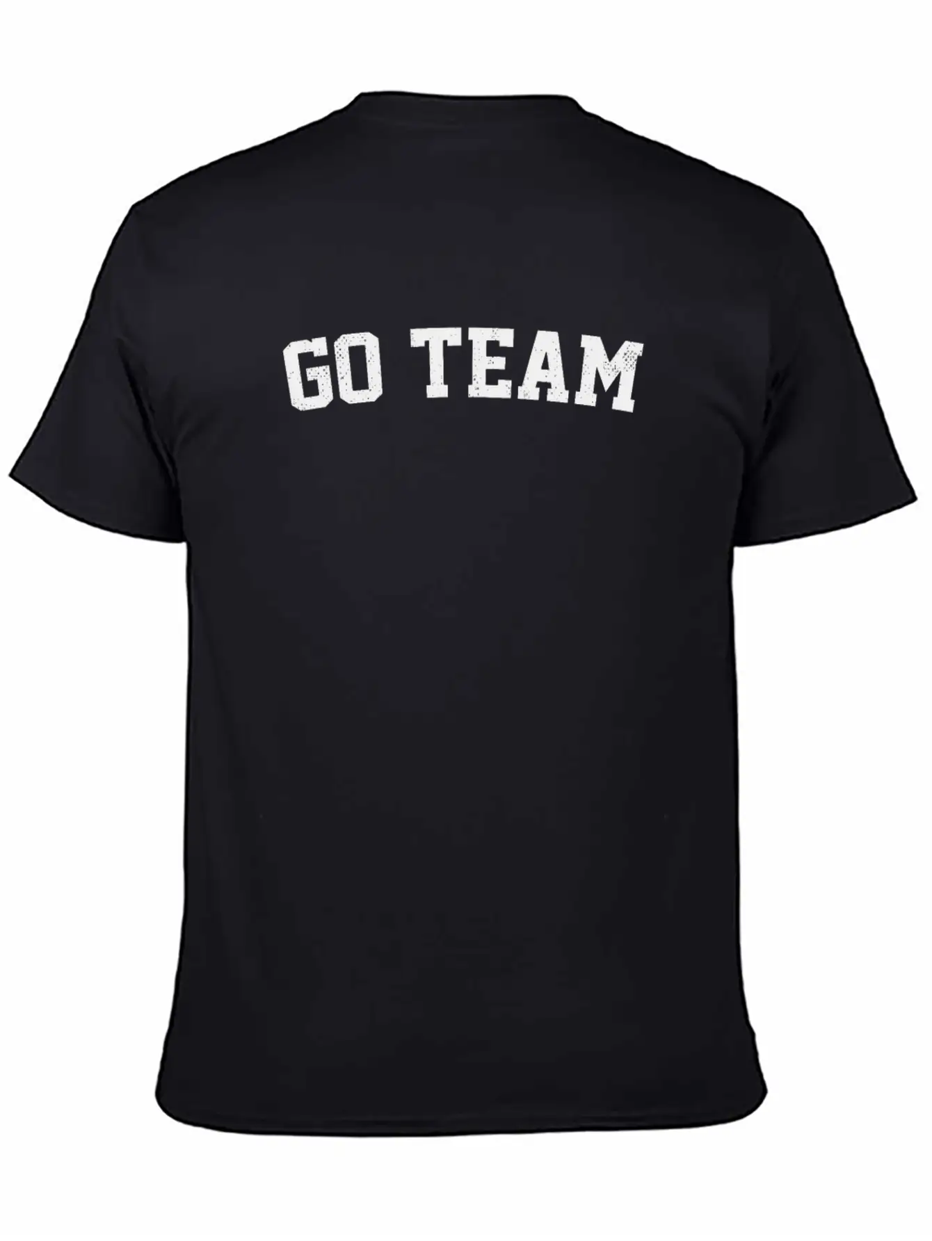 Go Team! Sports Fan Gift Unisex Short Sleeve Soft Cotton T-Shirt – Casual Everyday Wear