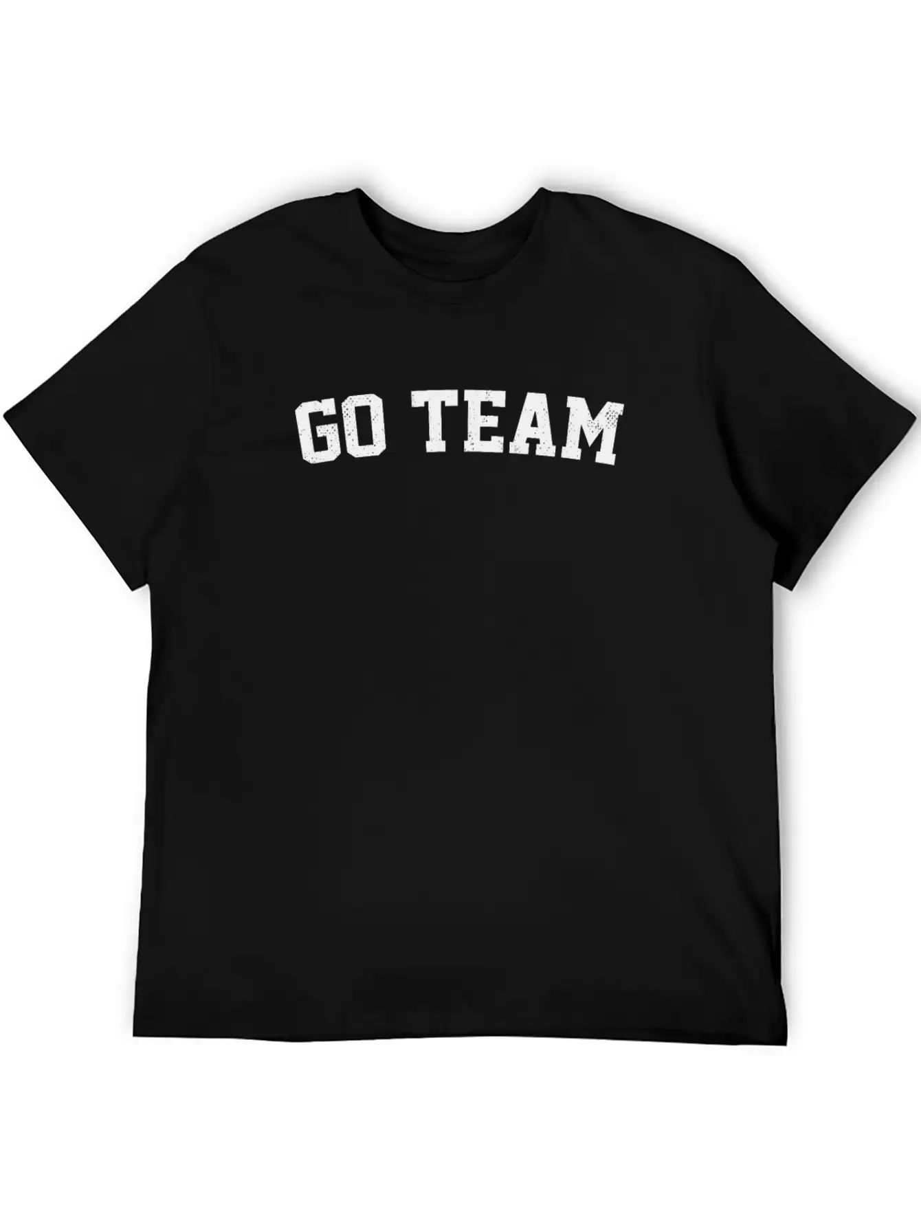 Go Team! Sports Fan Gift Unisex Short Sleeve Soft Cotton T-Shirt – Casual Everyday Wear