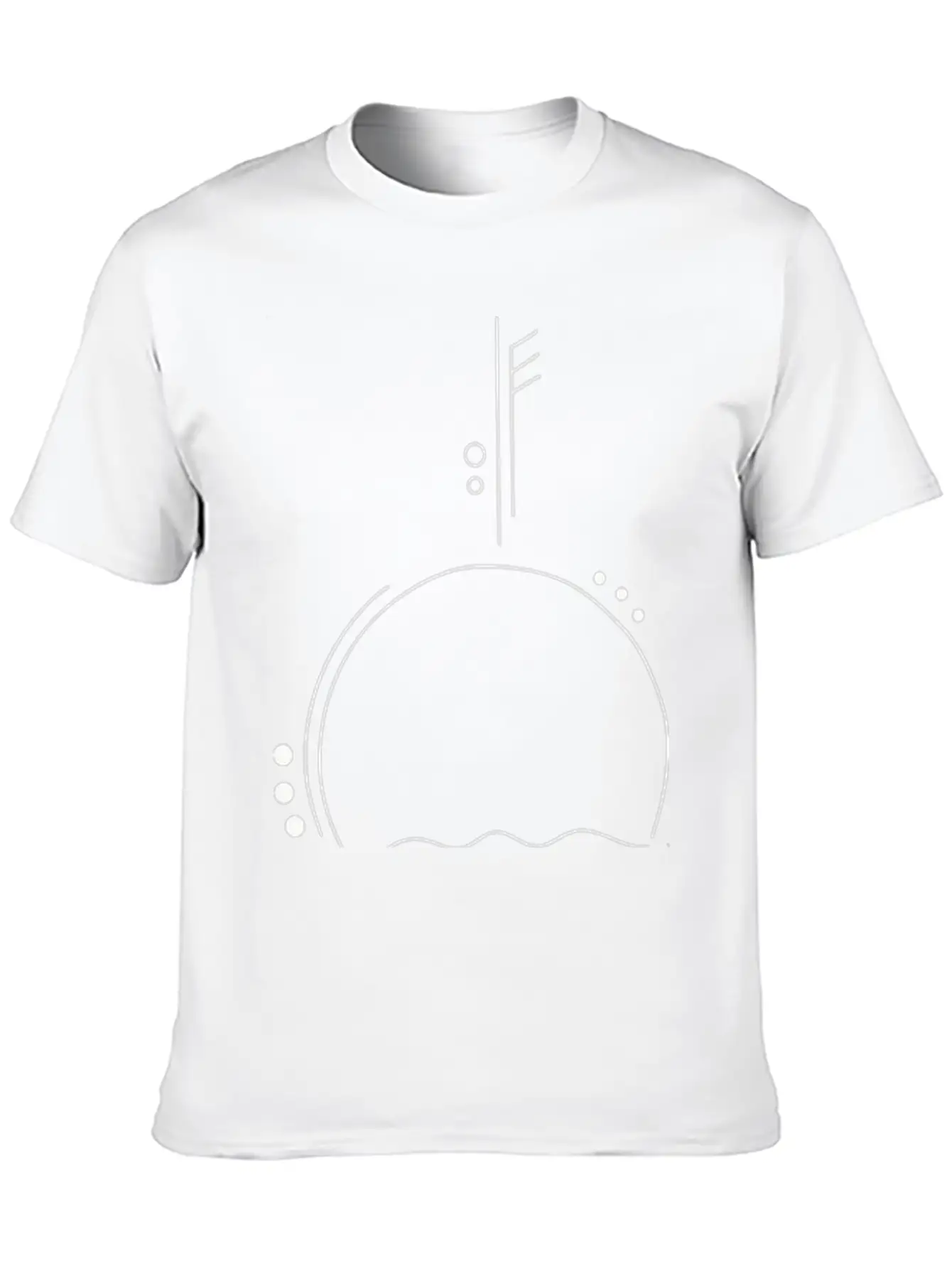 Go With The Flow Stylish Everyday T-Shirt – Unisex Basic Cotton Tee