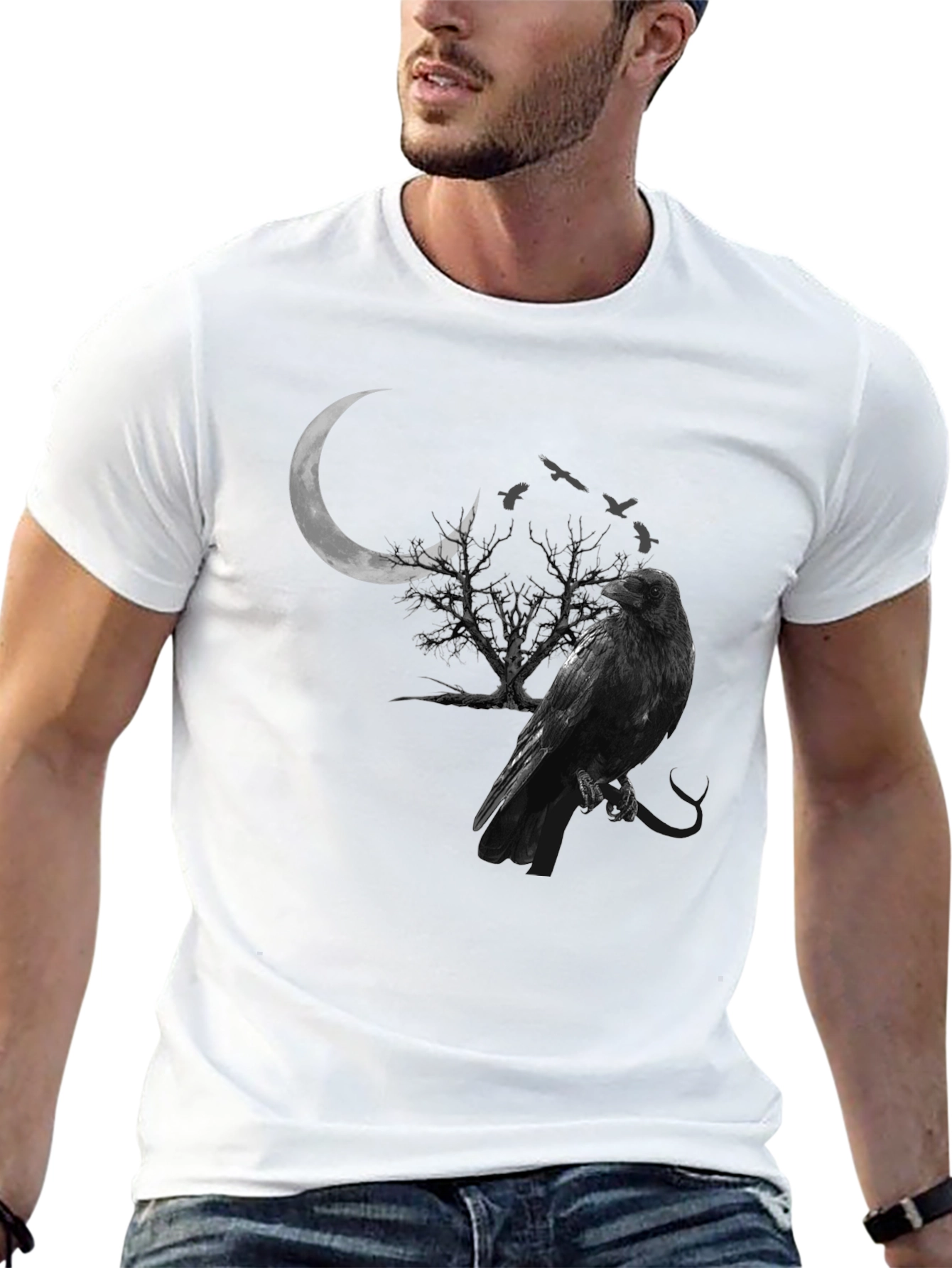 Raven Moon Graphic Tee