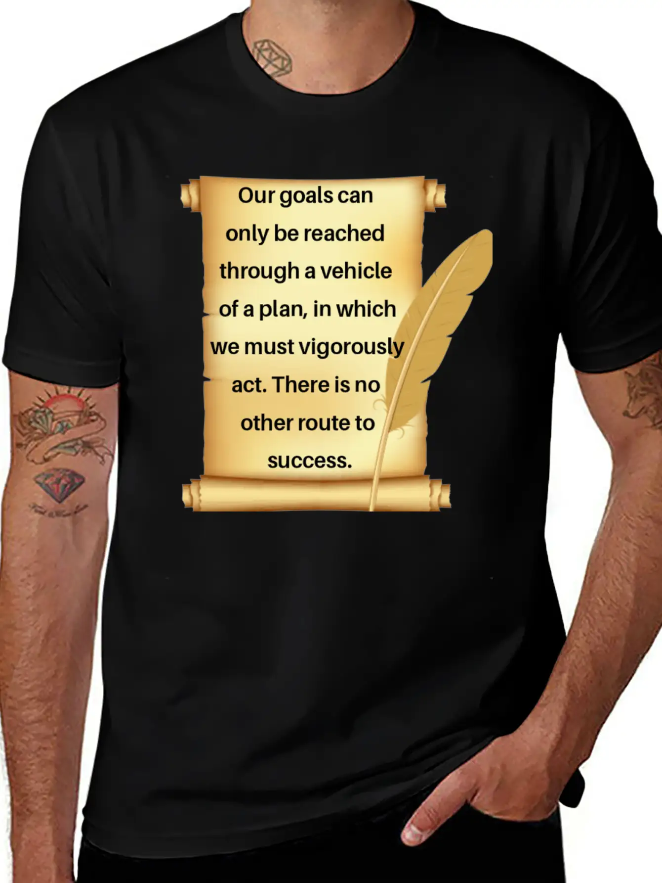 Goal Timeless Short Sleeve Tee – Comfy And Minimalist Design