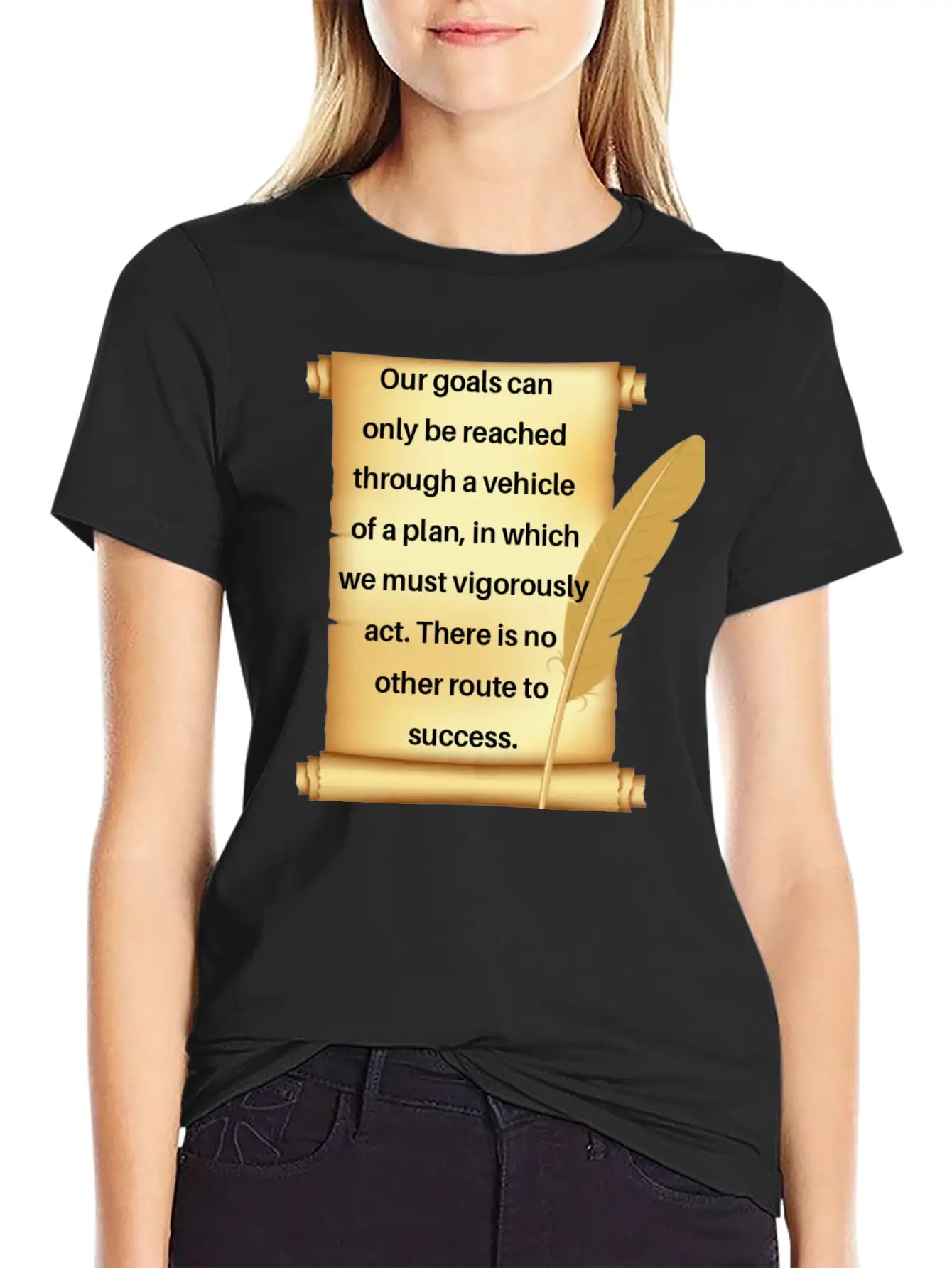 Goal Timeless Short Sleeve Tee – Comfy And Minimalist Design