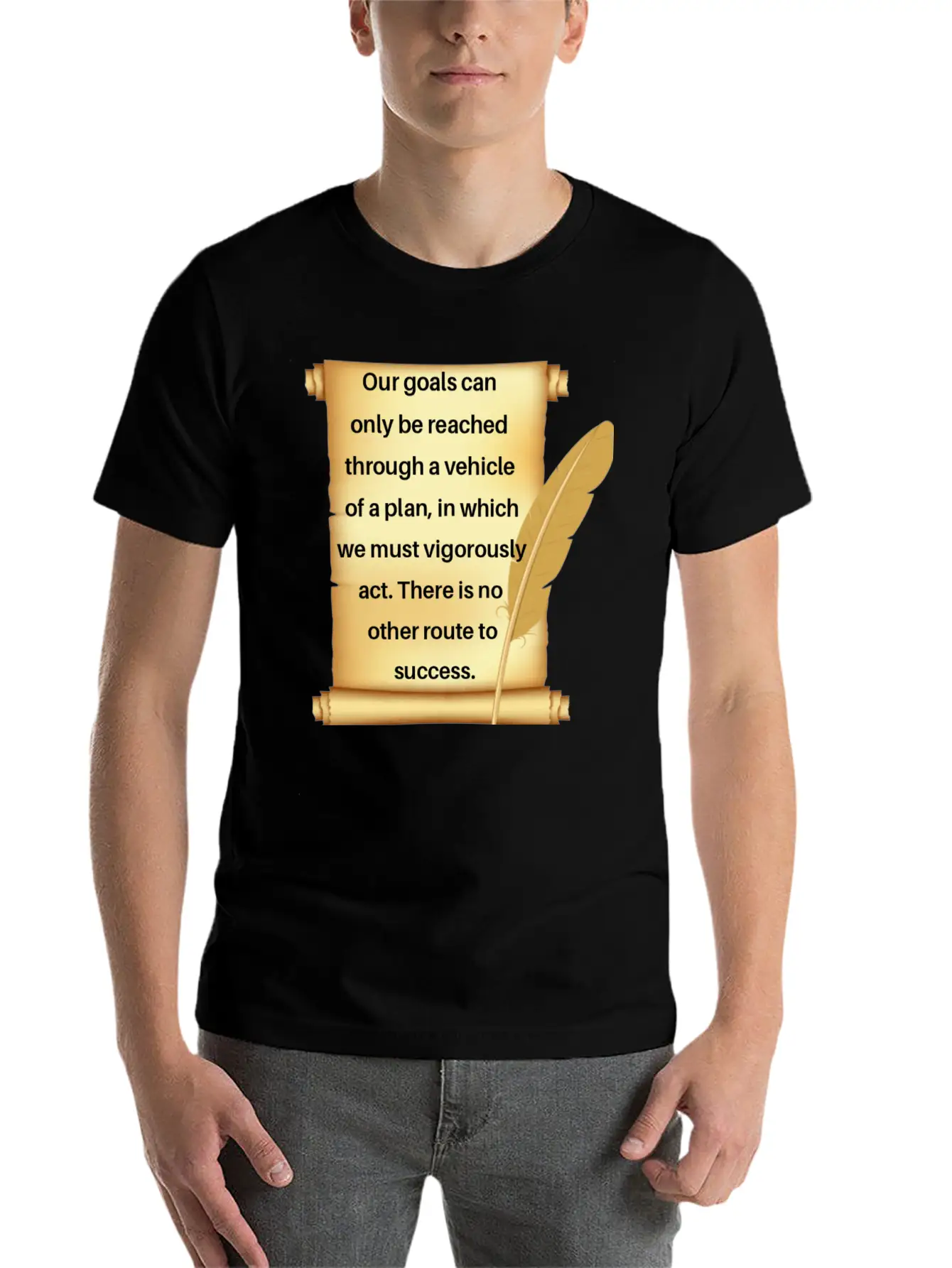 Goal Timeless Short Sleeve Tee – Comfy And Minimalist Design