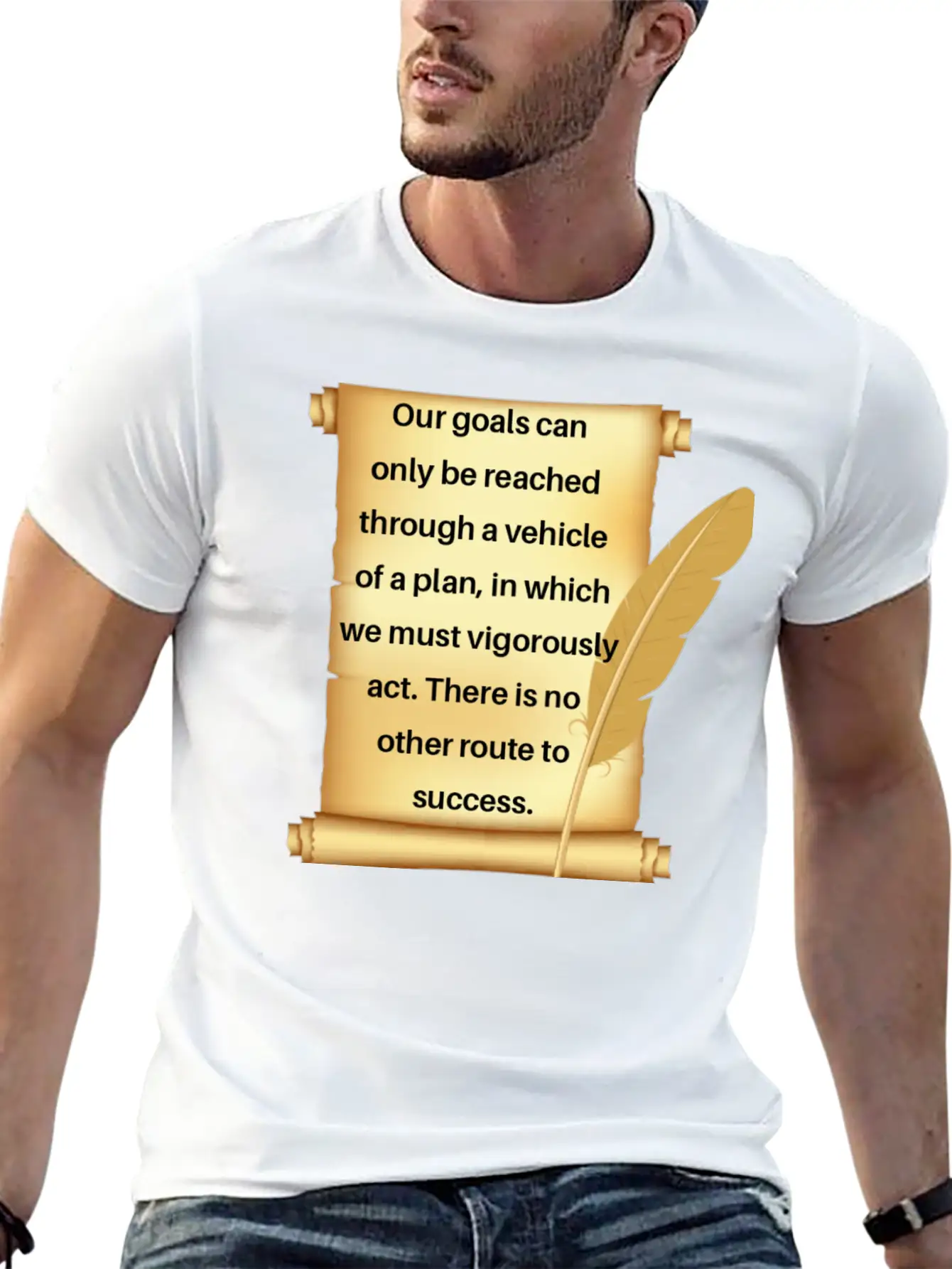 Goal Timeless Short Sleeve Tee – Comfy And Minimalist Design