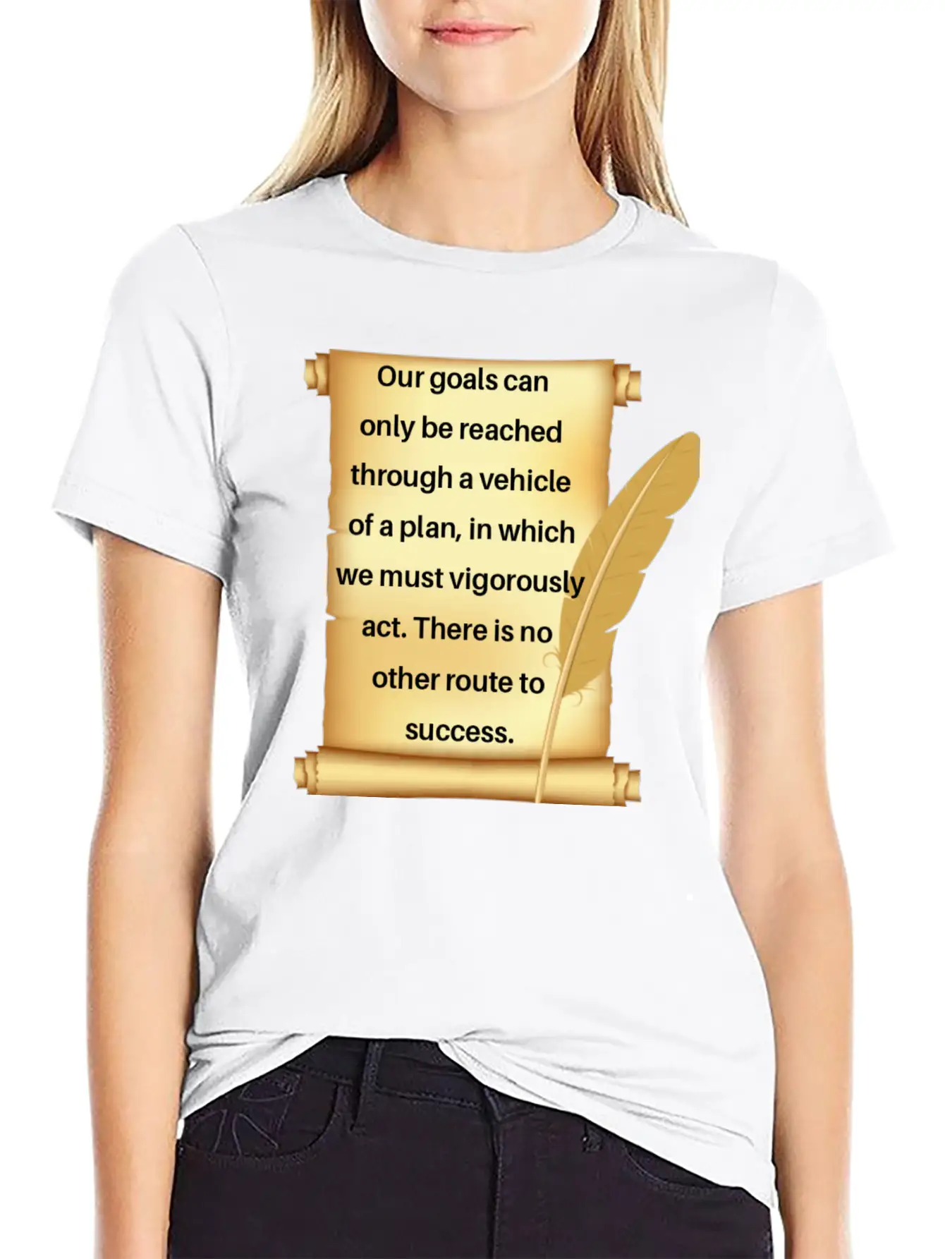 Goal Timeless Short Sleeve Tee – Comfy And Minimalist Design