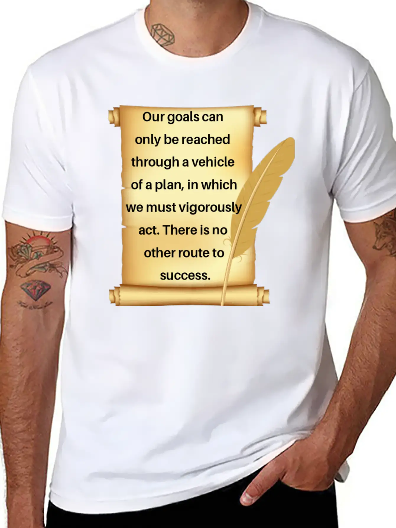 Goal Timeless Short Sleeve Tee – Comfy And Minimalist Design