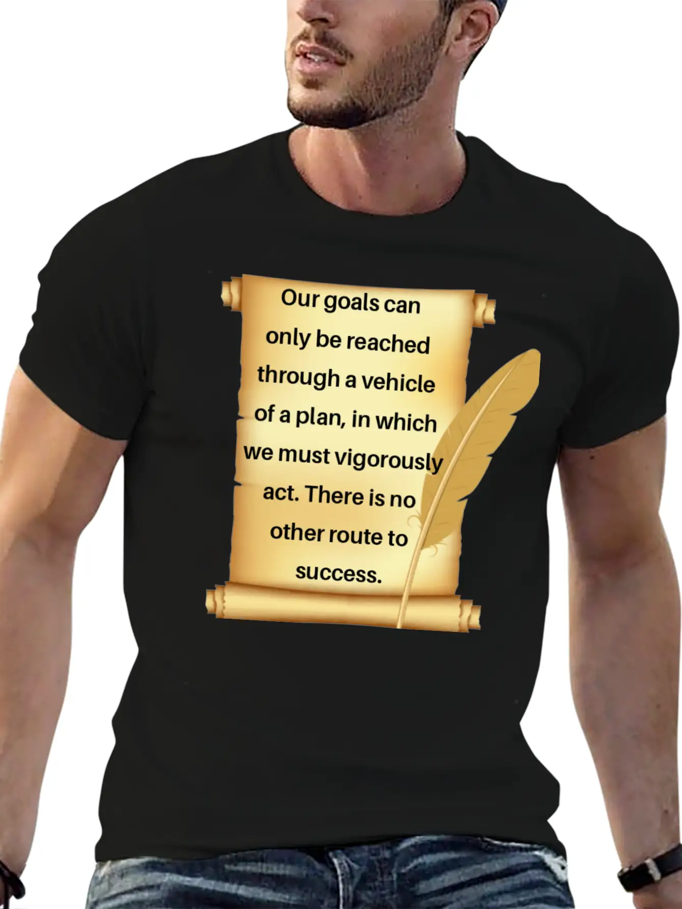 Goal Timeless Short Sleeve Tee – Comfy And Minimalist Design