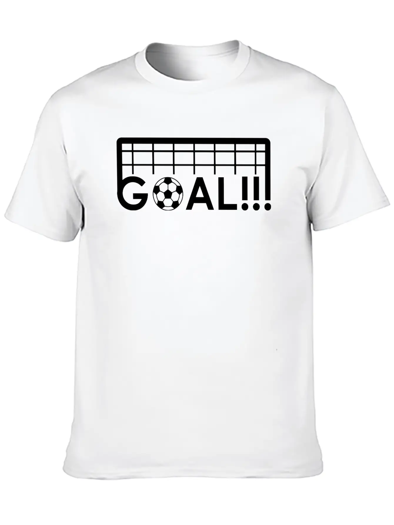 Goal Unisex Short Sleeve Soft Cotton T-Shirt – Casual Everyday Wear