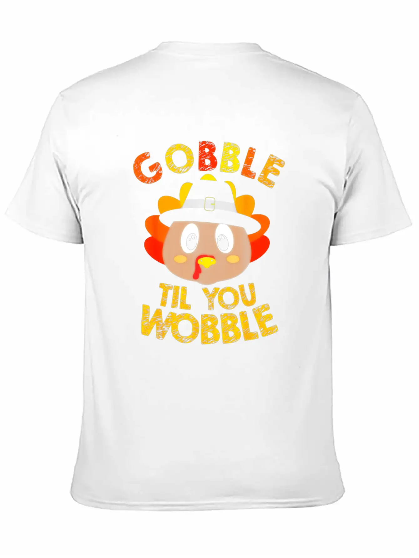 Gobble Til You Wobble Shirt Baby Outfit Toddler Basic Graphic T-Shirt – Daily Comfort In Soft Cotton