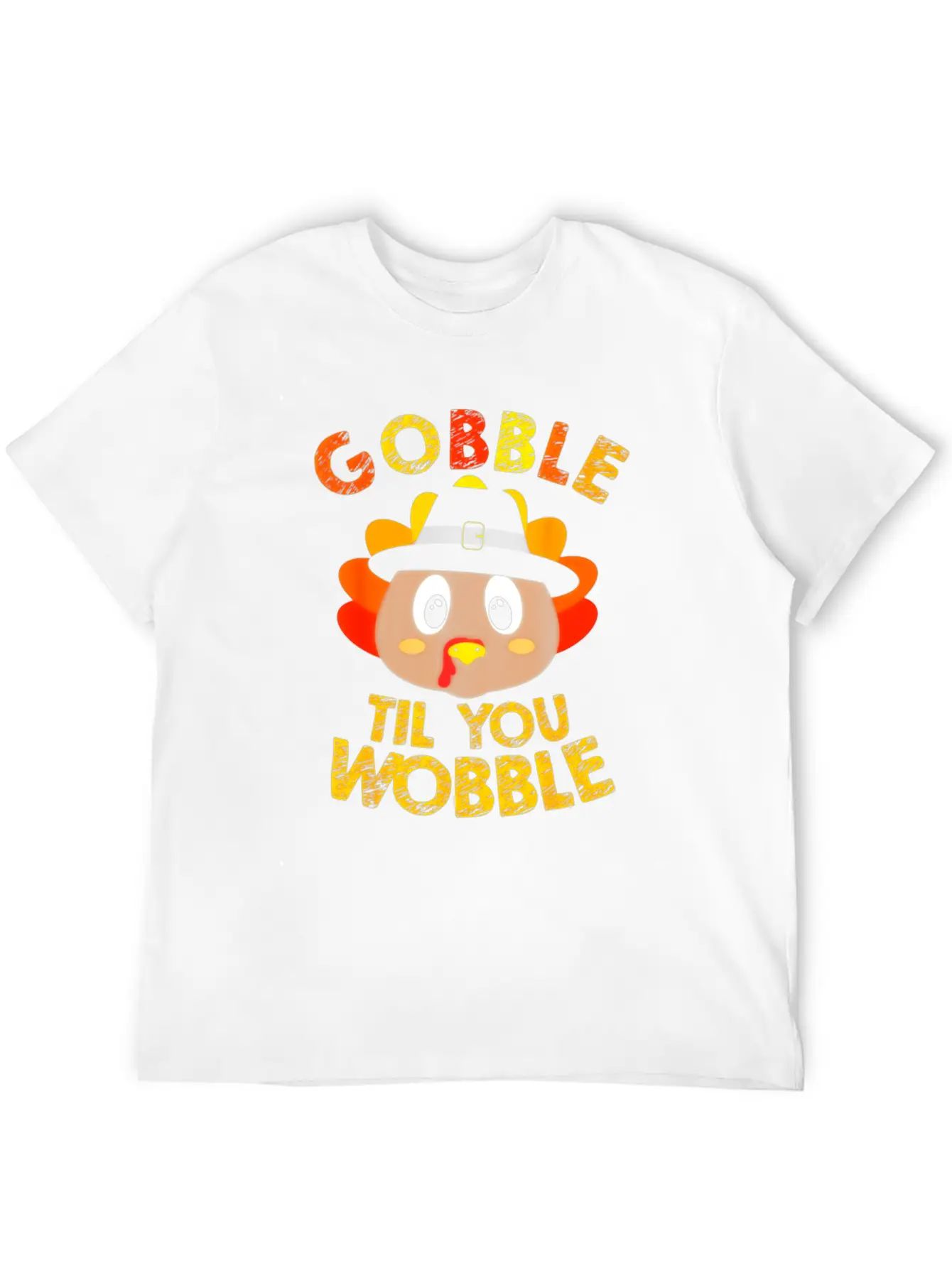 Gobble Til You Wobble Shirt Baby Outfit Toddler Basic Graphic T-Shirt – Daily Comfort In Soft Cotton