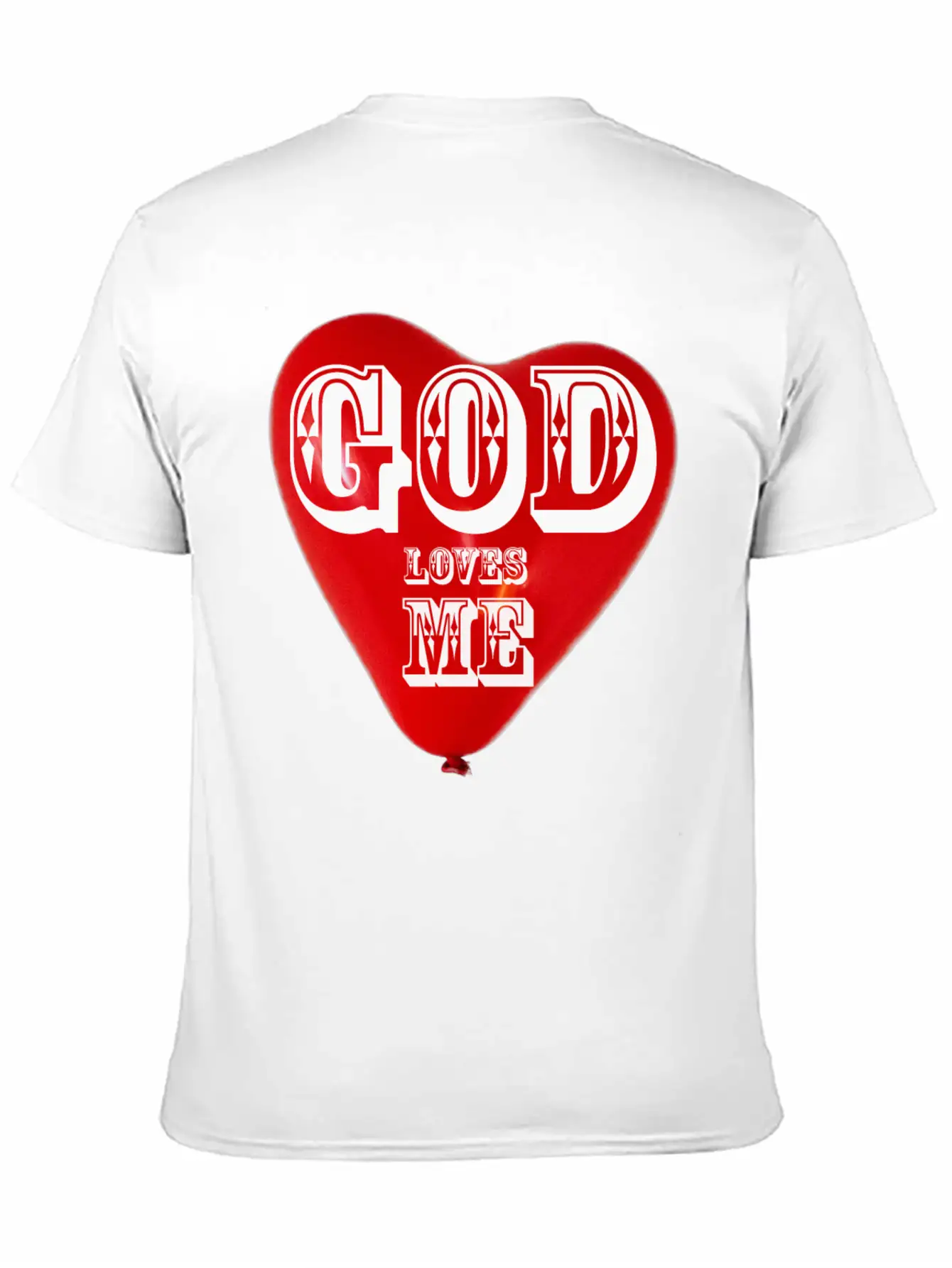 God Loves Me Best Selling T Shirts Printed Design Unisex Short Sleeve Soft Cotton T-Shirt – Casual Everyday Wear